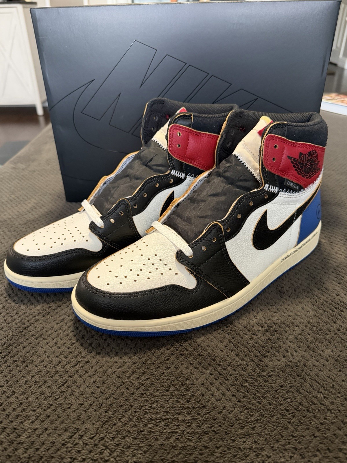 Size 12 – Jordan 1 Retro OG High Union X Fragment LA