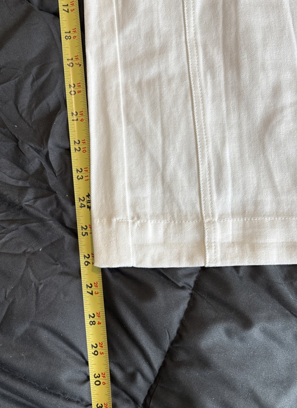 Womens XS Cargo Pants Drawstring Pockets Straight Leg Casual Pants White NWT
