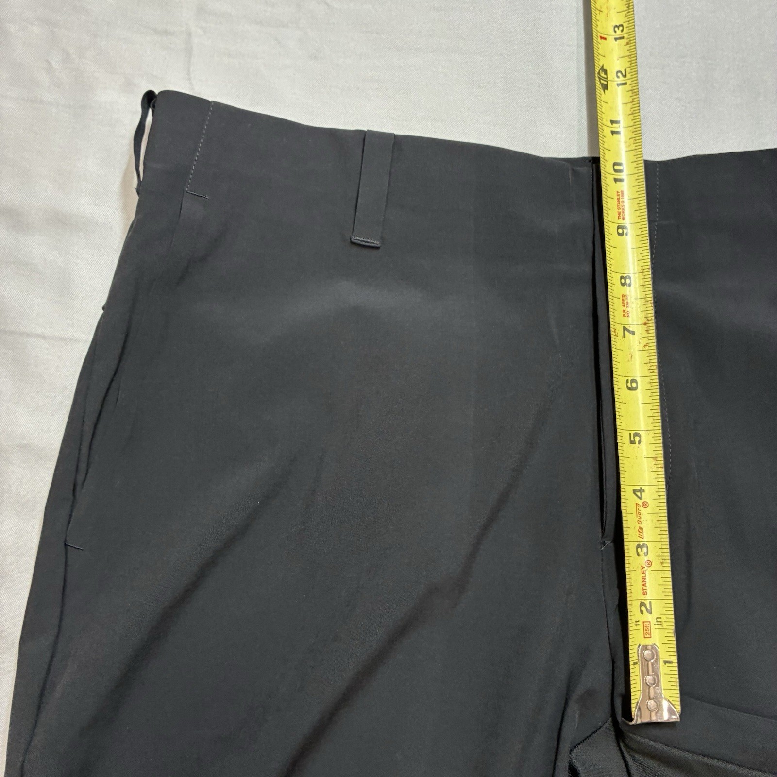 Nike Tiger Woods Adaptive Fit Golf Pants Mens 34×32 (34×30) Black Stretch Vented