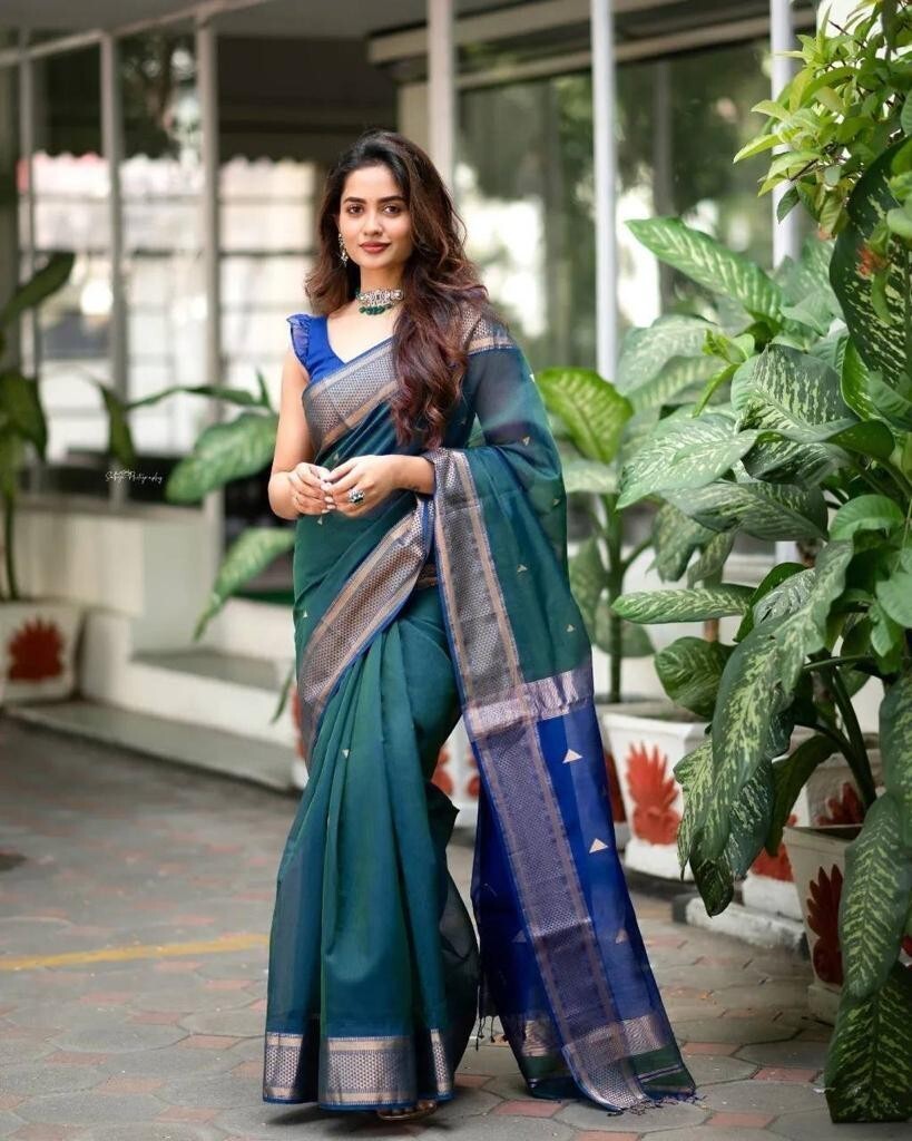Heavy Indian Ethnic Bollywood Designer Pakistani Wedding Party Wear Saree