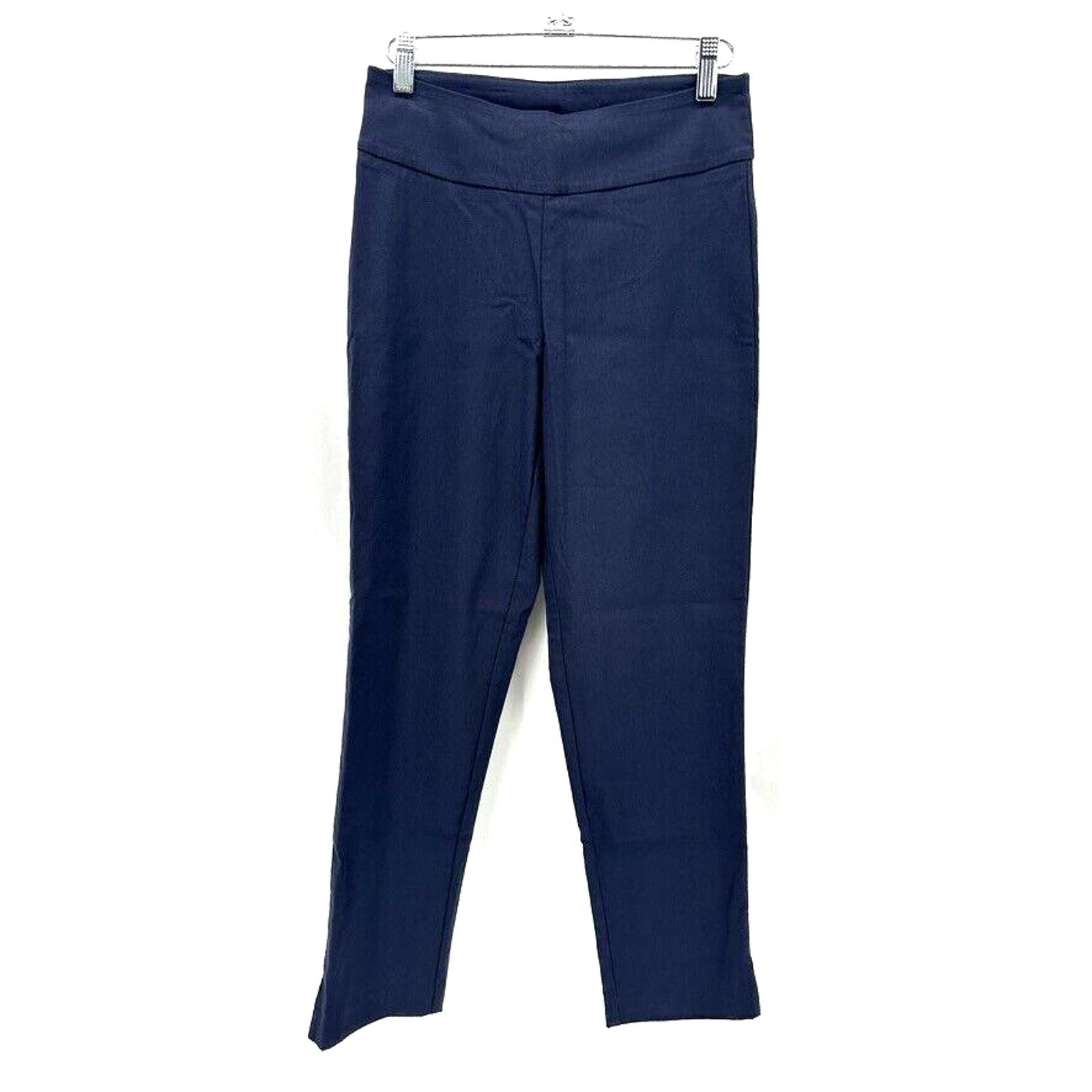 Ritva Falla Eeva Slit Pants FR 36 Blue US XS Quiet Luxury Caspule Travel NWT