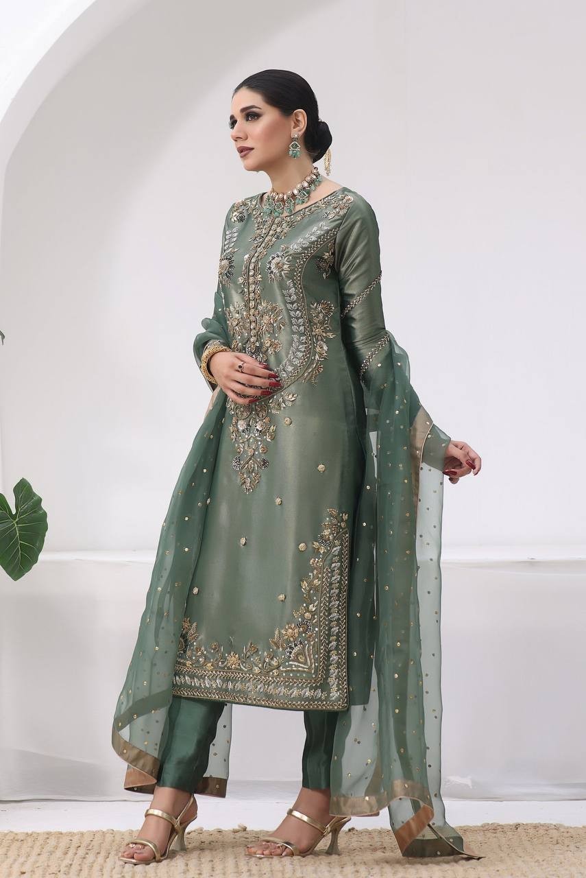 Indian Wedding Dress Pakistani Salwar Kameez Suit Bollywood Designer Party Wear