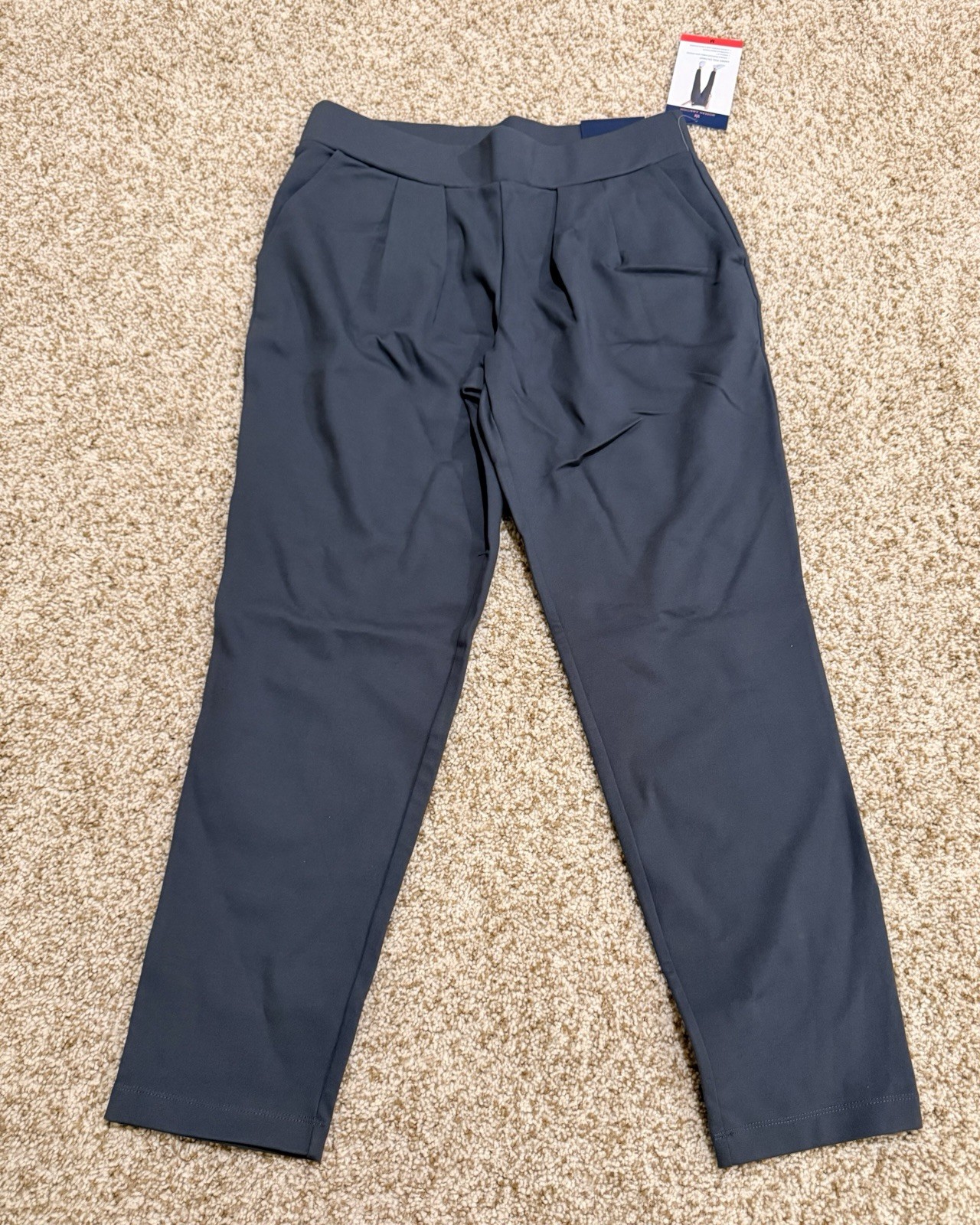 Modern Ambition Women’s Pull On Pants With Pockets Gray Size M