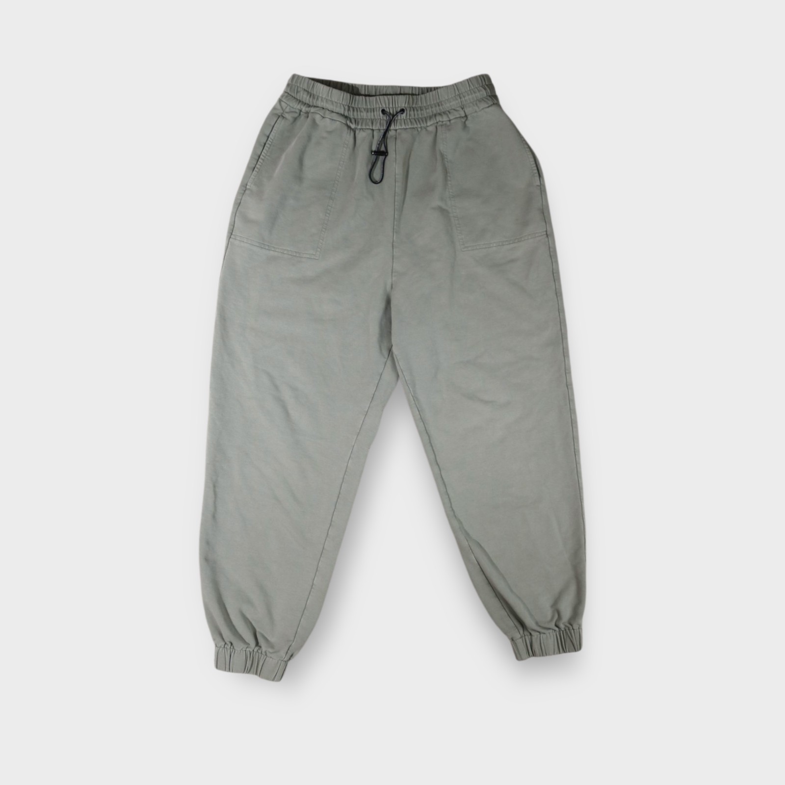 Varley Women’s M Nevada Sage Green Cotton Blend High Rise Sweatpant Joggers