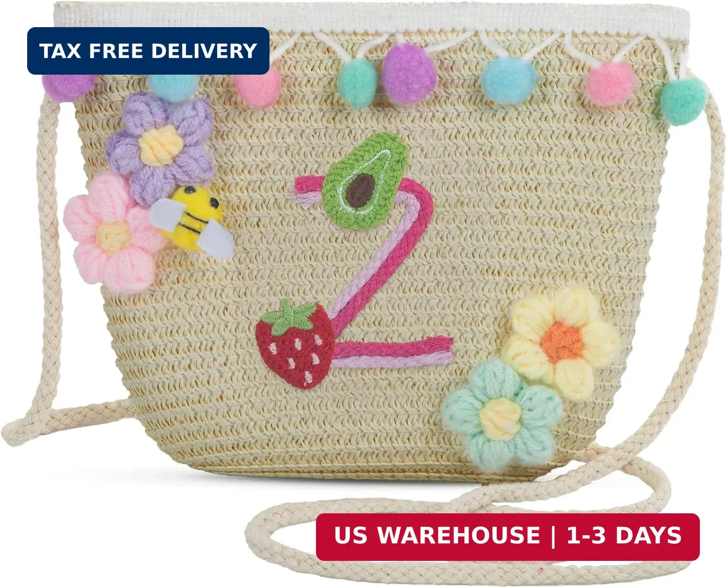 Letter Small Woven Straw Summer Beach Tote Bag for Women 2025,Woven Straw Beach