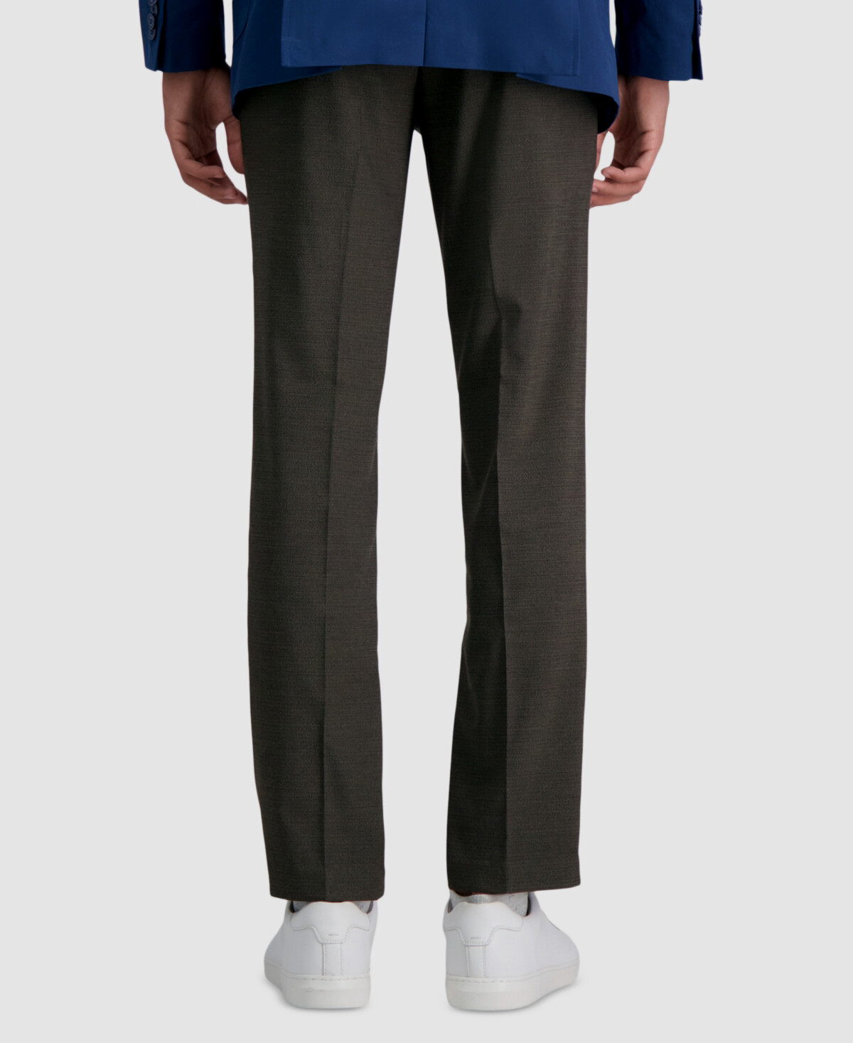 Kenneth Cole Reaction Men’s Brown Slim-Fit Stretch Dress Pants Size 31W 32L