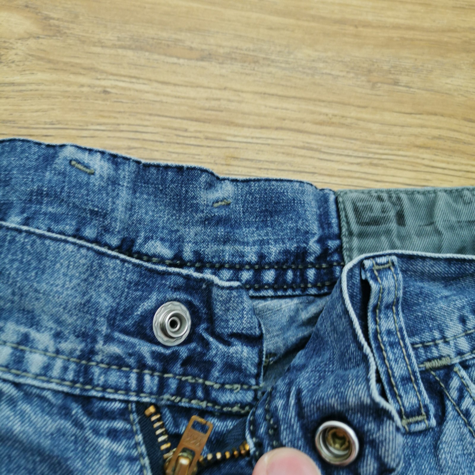 Diesel Type 63 Carpenter Jeans Mens W32 L32 Blue Work Utility Relaxed Fit Loose