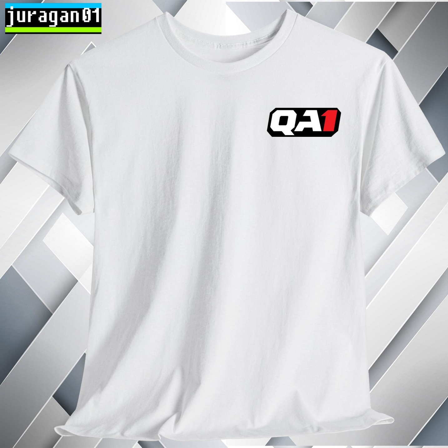QA1 Kits T-Shirt Small Logo Black/Gray/Blue/Red/White S to 5XL Made in USA