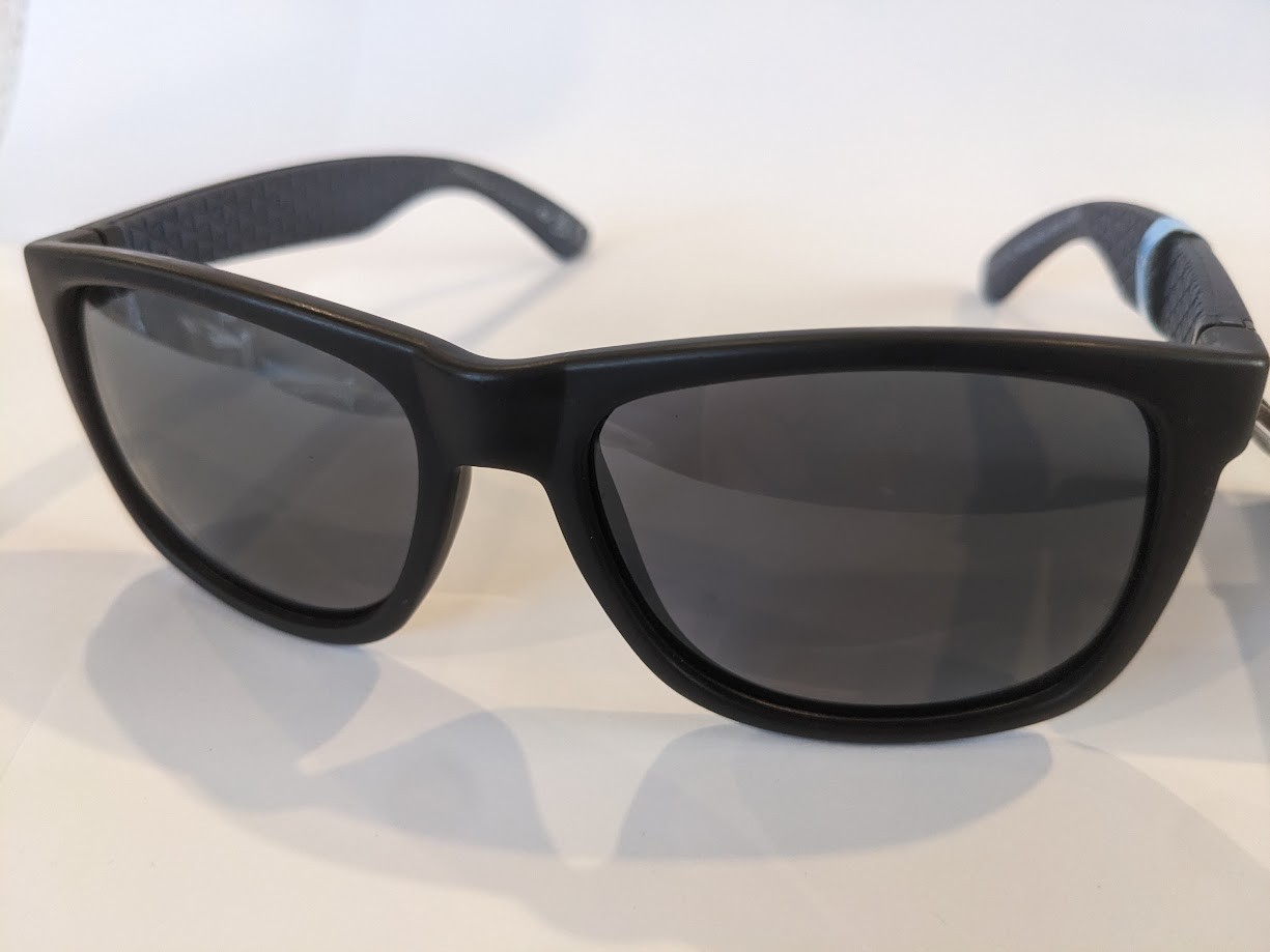 Foster Grant Advanced Comfort Black w Navy Sunglasses 100% UVA/UVB