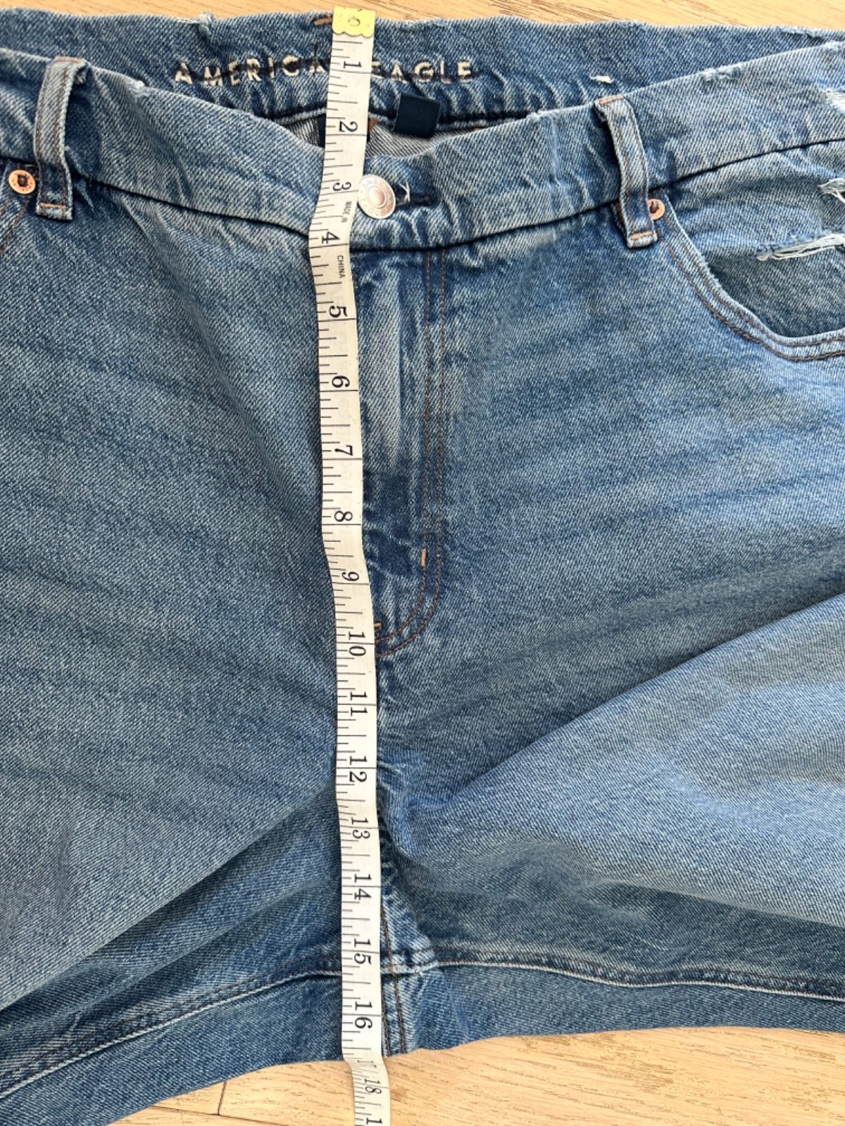 American Eagle Outfitters Womens Jeans Size 20 Long Distressed RN 54485 CA 03873