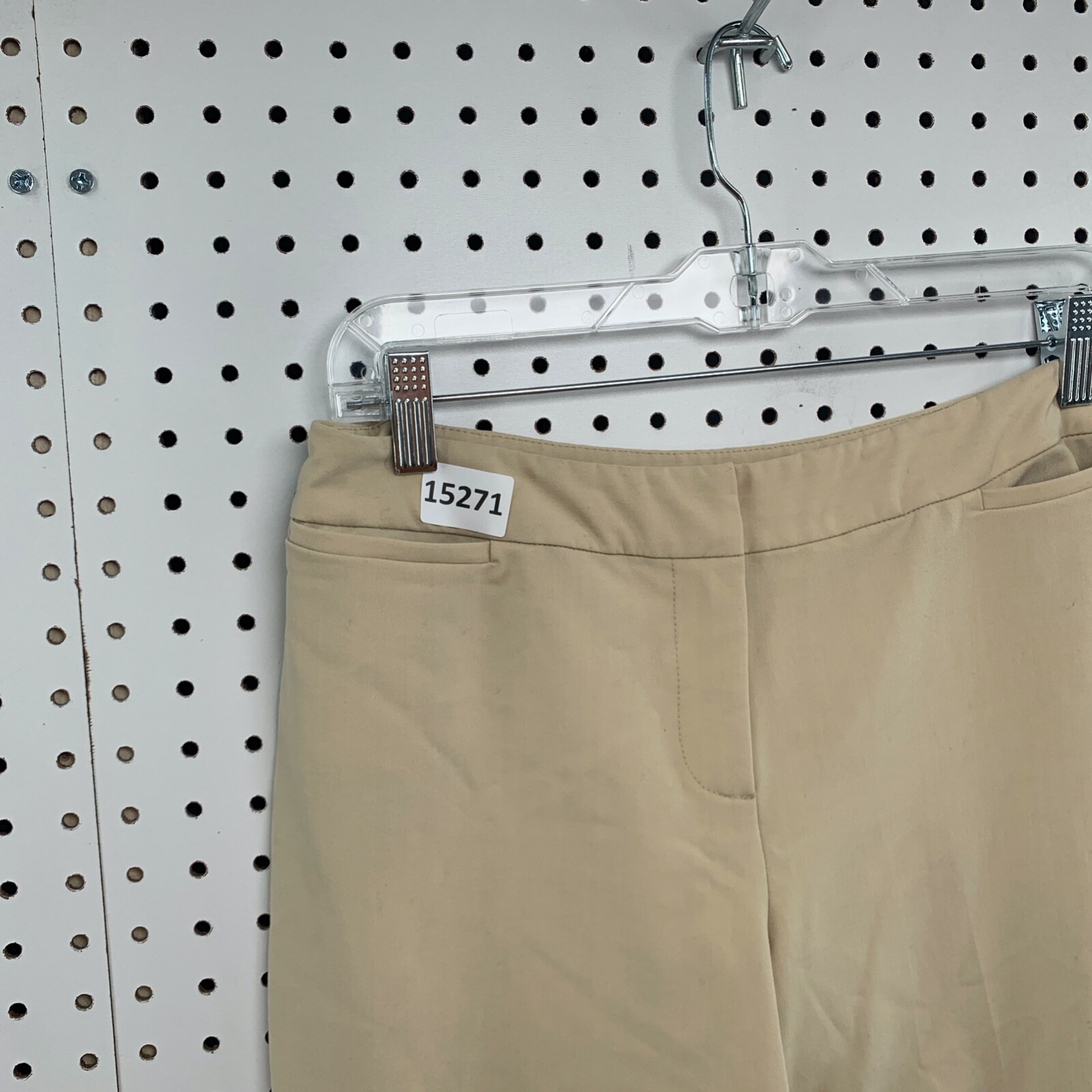 Pendleton Womens Business Pants Beige Size 4 Polyester Spandex blend 28X30