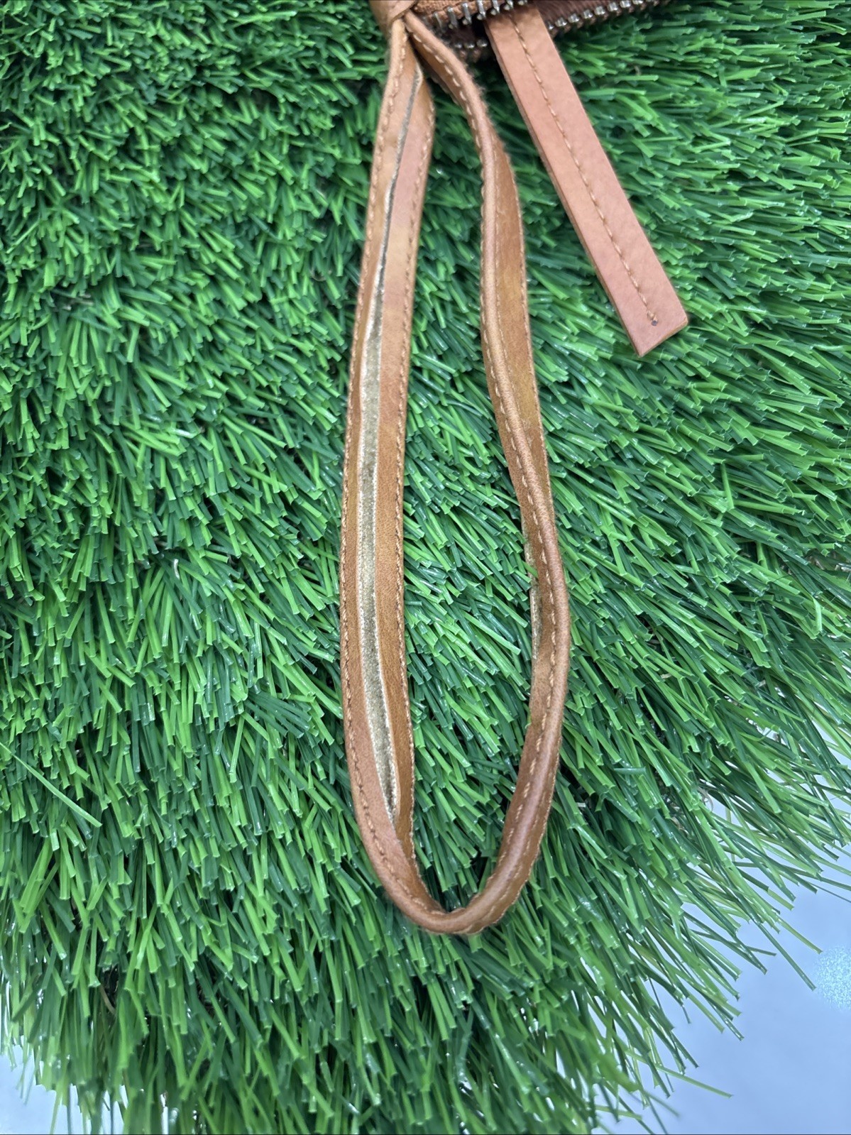 Free People Brown Wristlet Wallet Card Holder NWT. Has No Other Strap