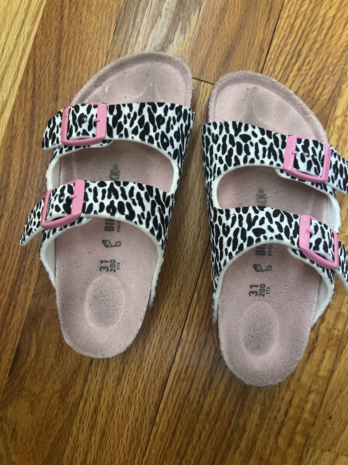 Birkenstock Animal Print Kids Sandal 31/200 C13