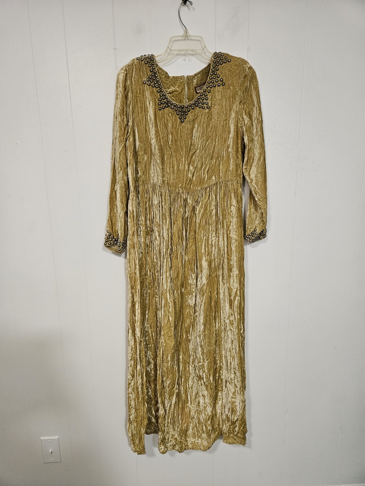 Double D Ranch Crushed Studded Velvet Dress