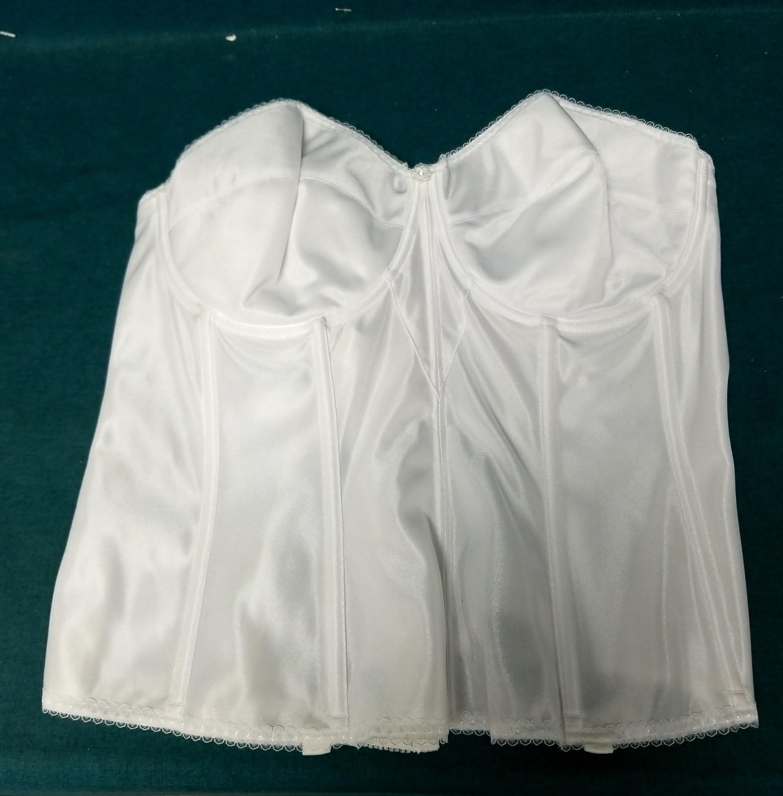 David’s Bridal Dominique 8950 Women’s White Strapless corset 46c