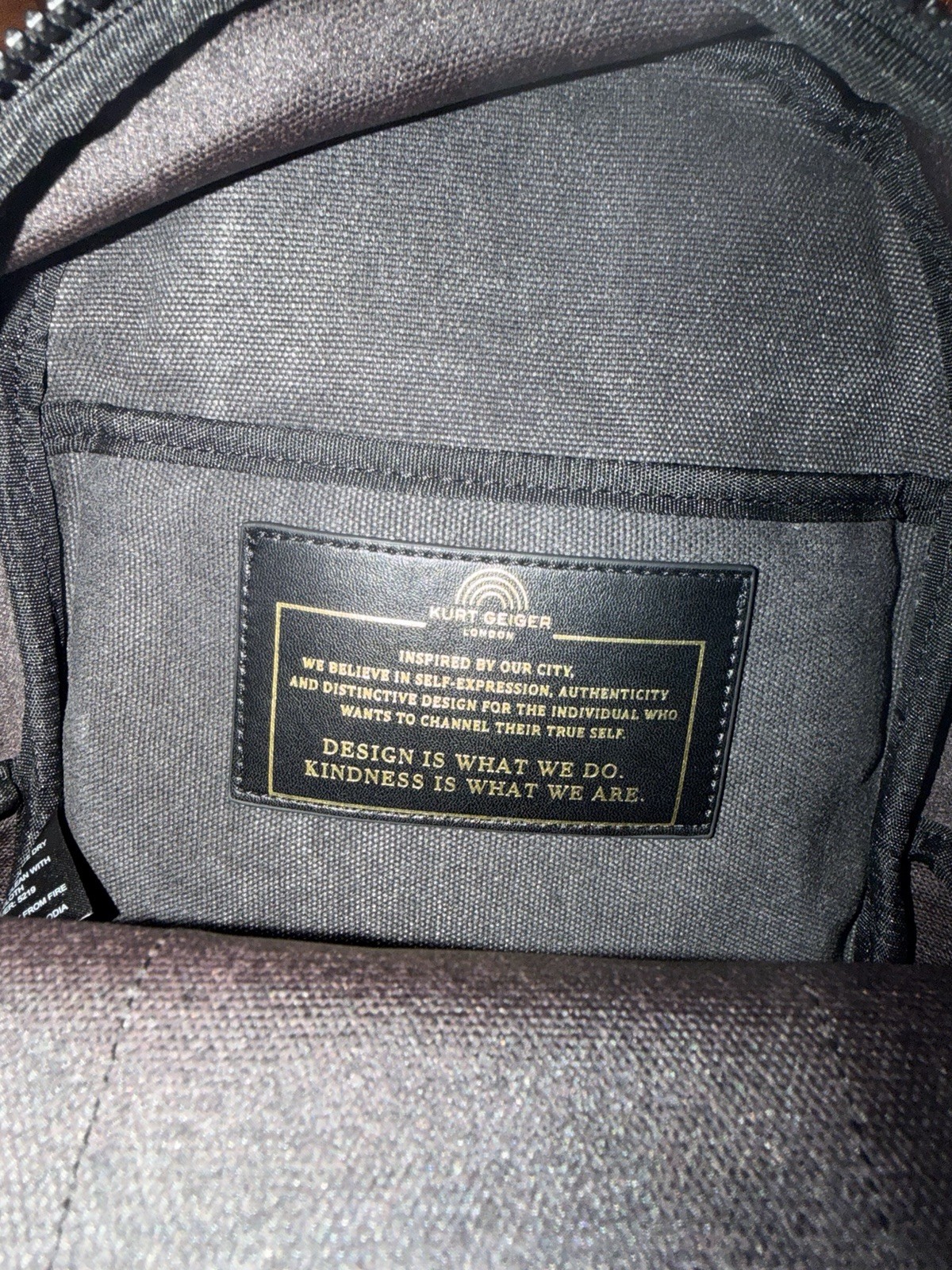 Kurt Geiger Southbank Backpack Small New With Tags And Dust Cover