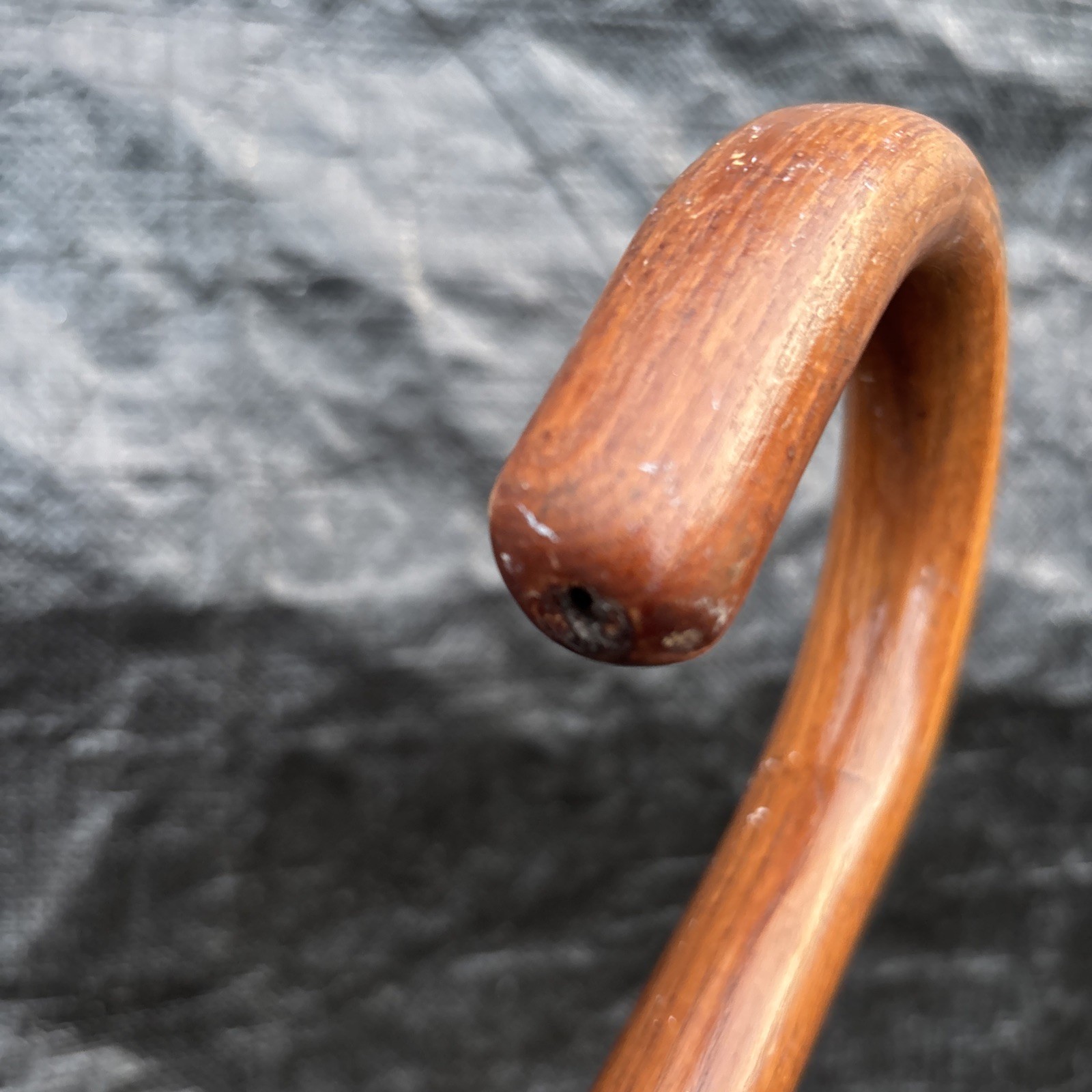 Vintage Hardwood Walking Cane 35 1/2”