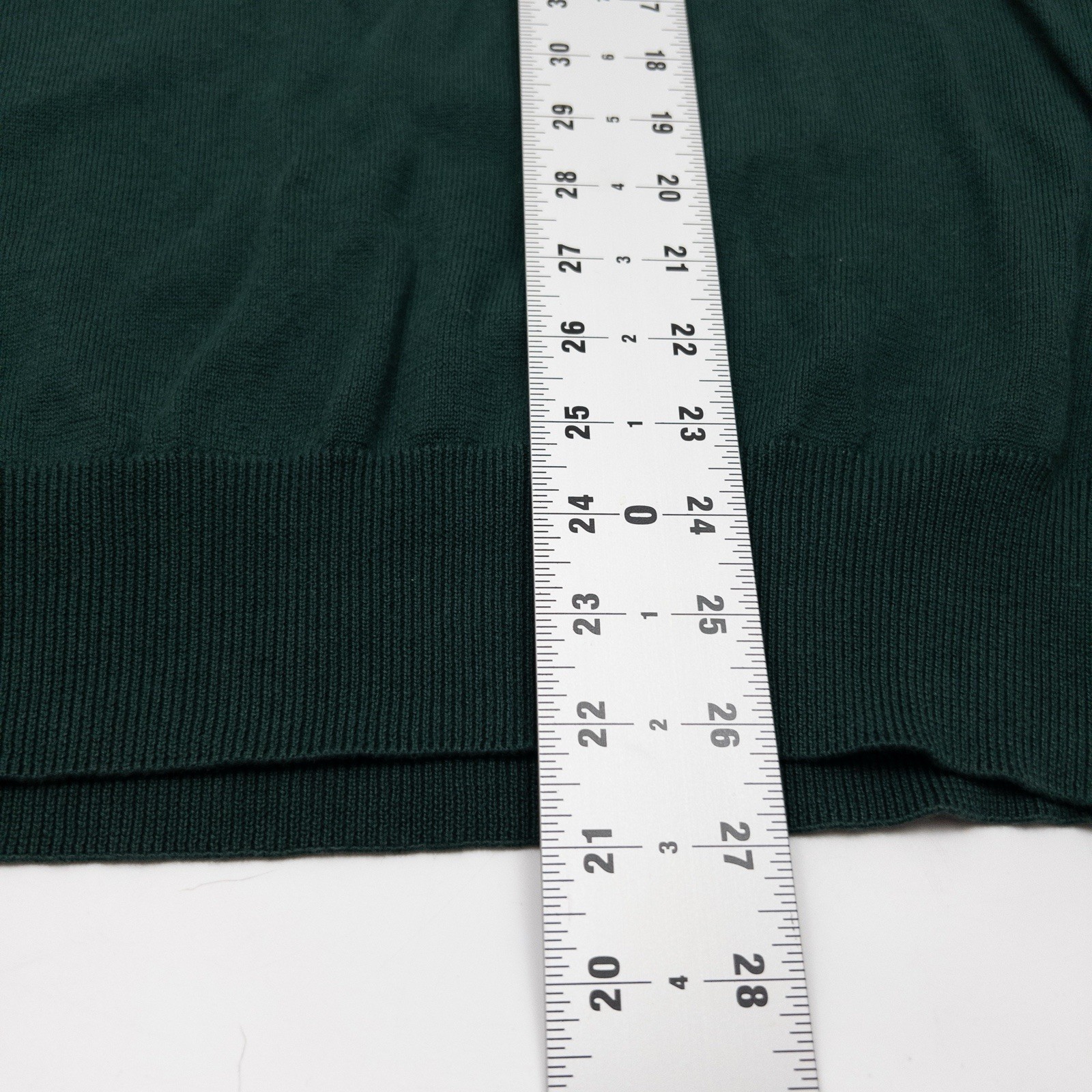 Masters Sweater Mens Medium Hunter Green V-Neck Augusta National Golf Shop Vtg
