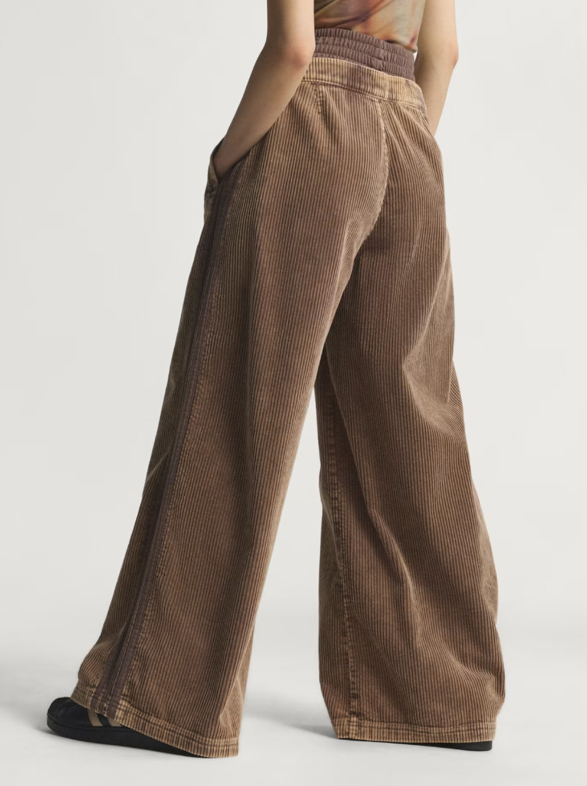 adidas Originals Corduroy SST Oversized Pants Women Lifestyle AsiaFit NWT KD8782