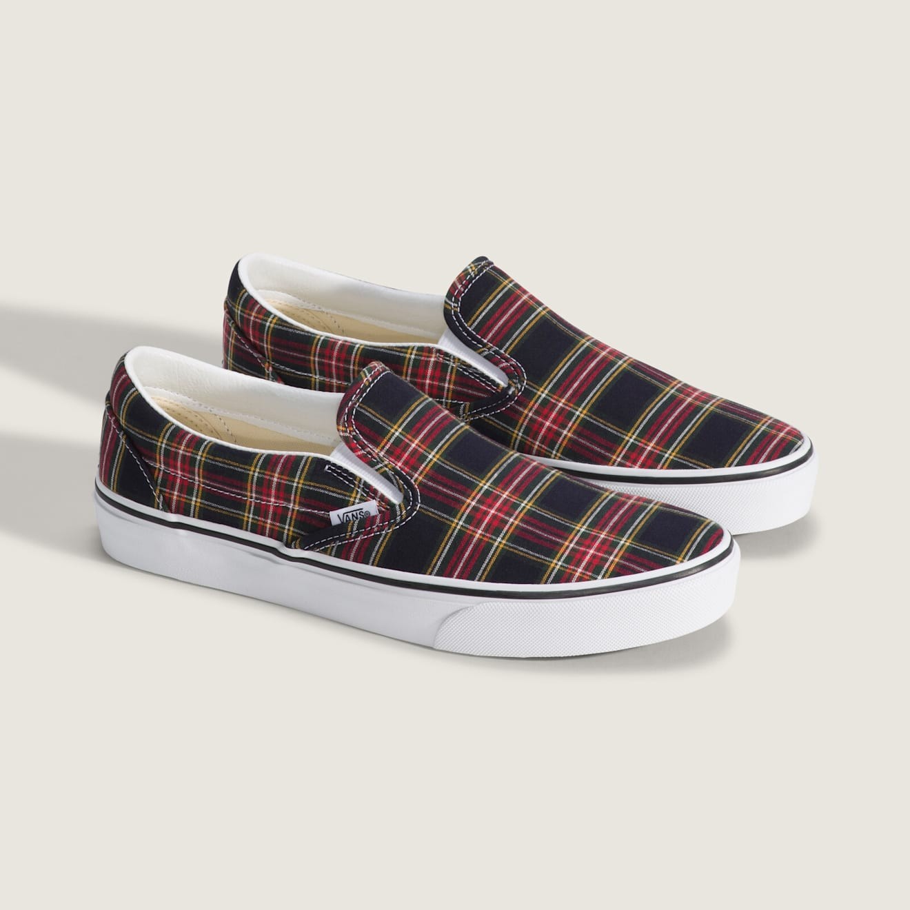 VANS Mens CLASSIC SLIP ON PLAID CHECK VN000EACBX9 PLAID NAVY US M 4-10 TAKSE