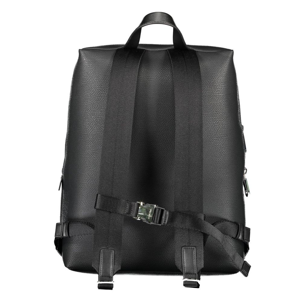 Calvin Klein Nero Polyester Men Backpack 100% Authentic – CA-14269-FBB-991