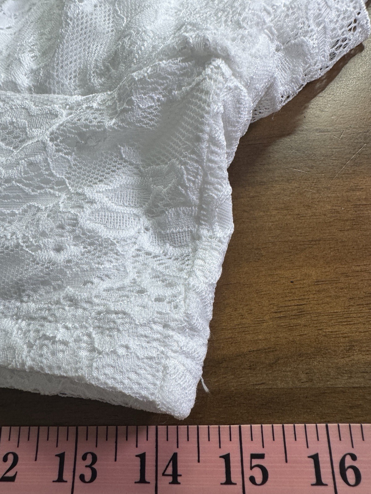 Coquette Asymmetrical Lace Skirt Medium Cottage Fairy Boho Coastal Angelcore New