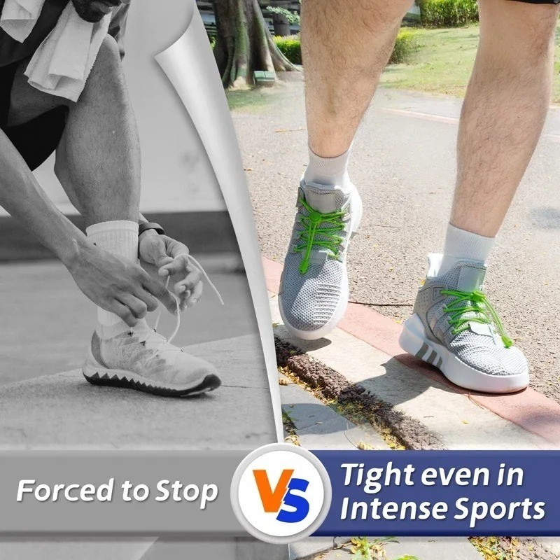 Lock Laces Elastic No Tie Shoelaces One Size Fits All