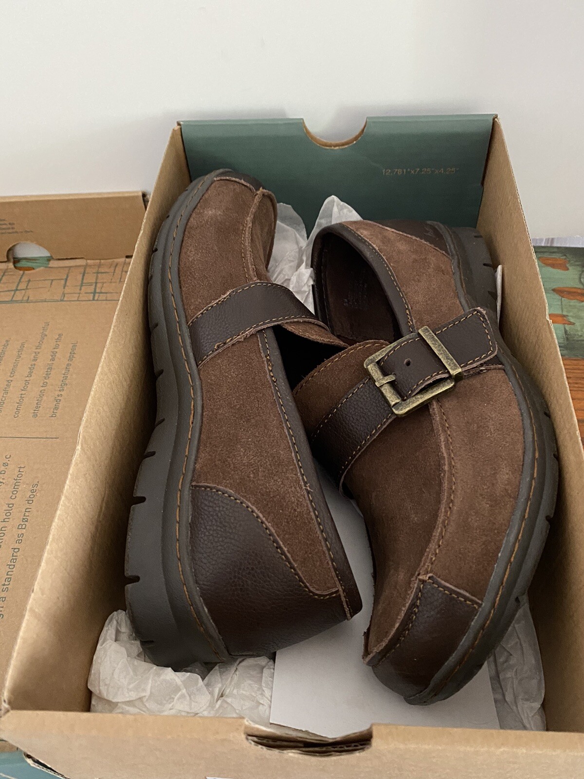 BOC Removable Insole Erna Dark Brown Women’s Shoes 8M