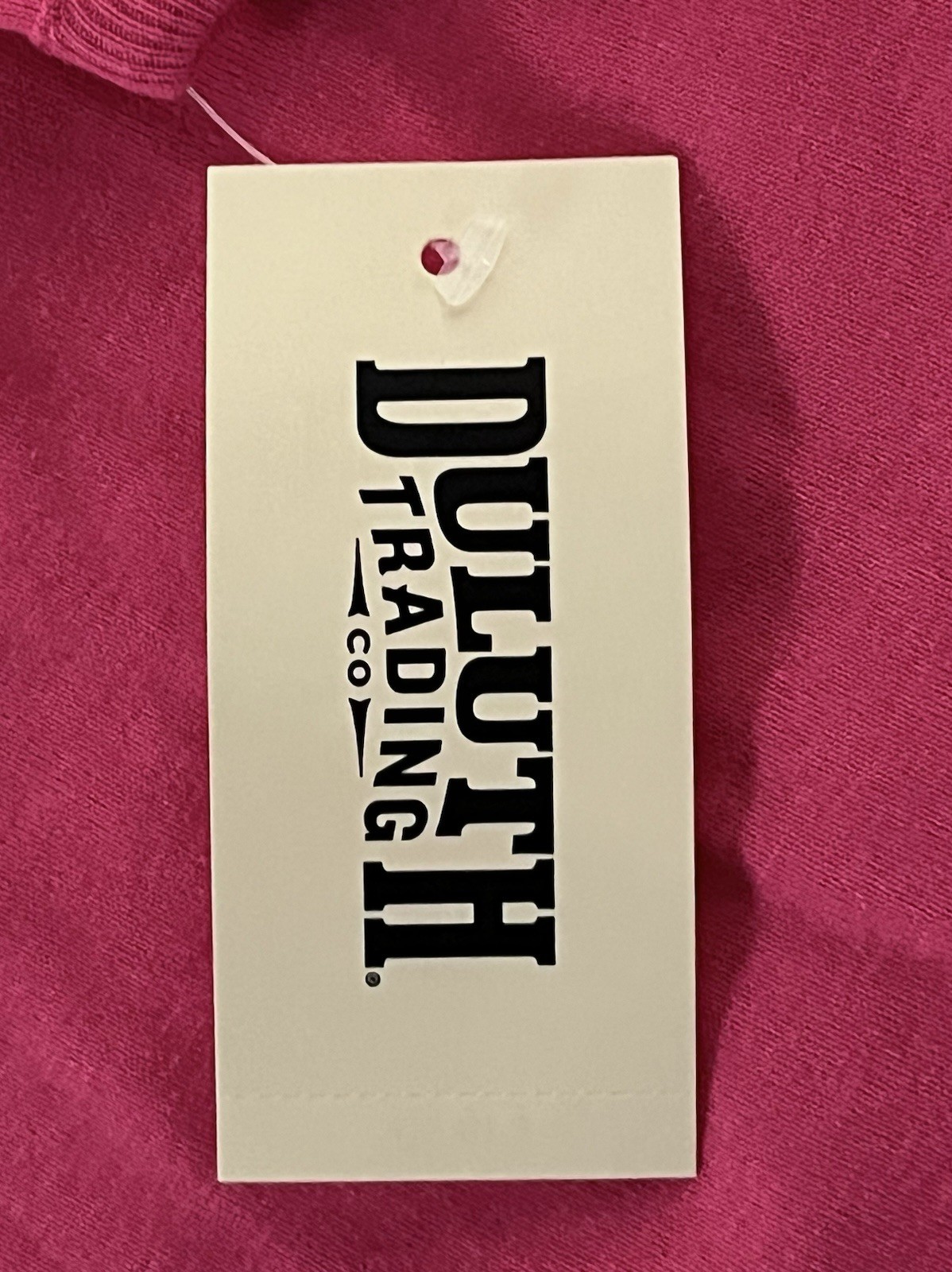 Duluth Trading Women’s Longtail T Tank Top Rib-Knit/Raspberry Sorbet Size Small