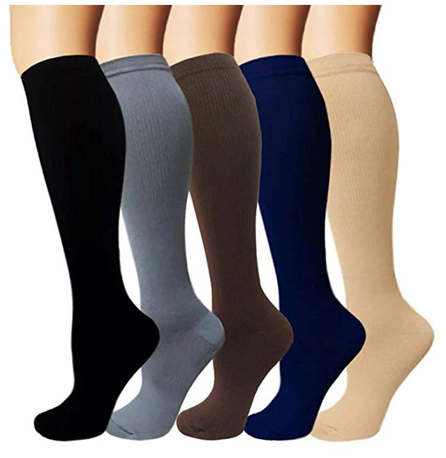 Compression 15-20mmHg Graduated Support Socks Knee Hight Men’s Women’s (S-XXL)