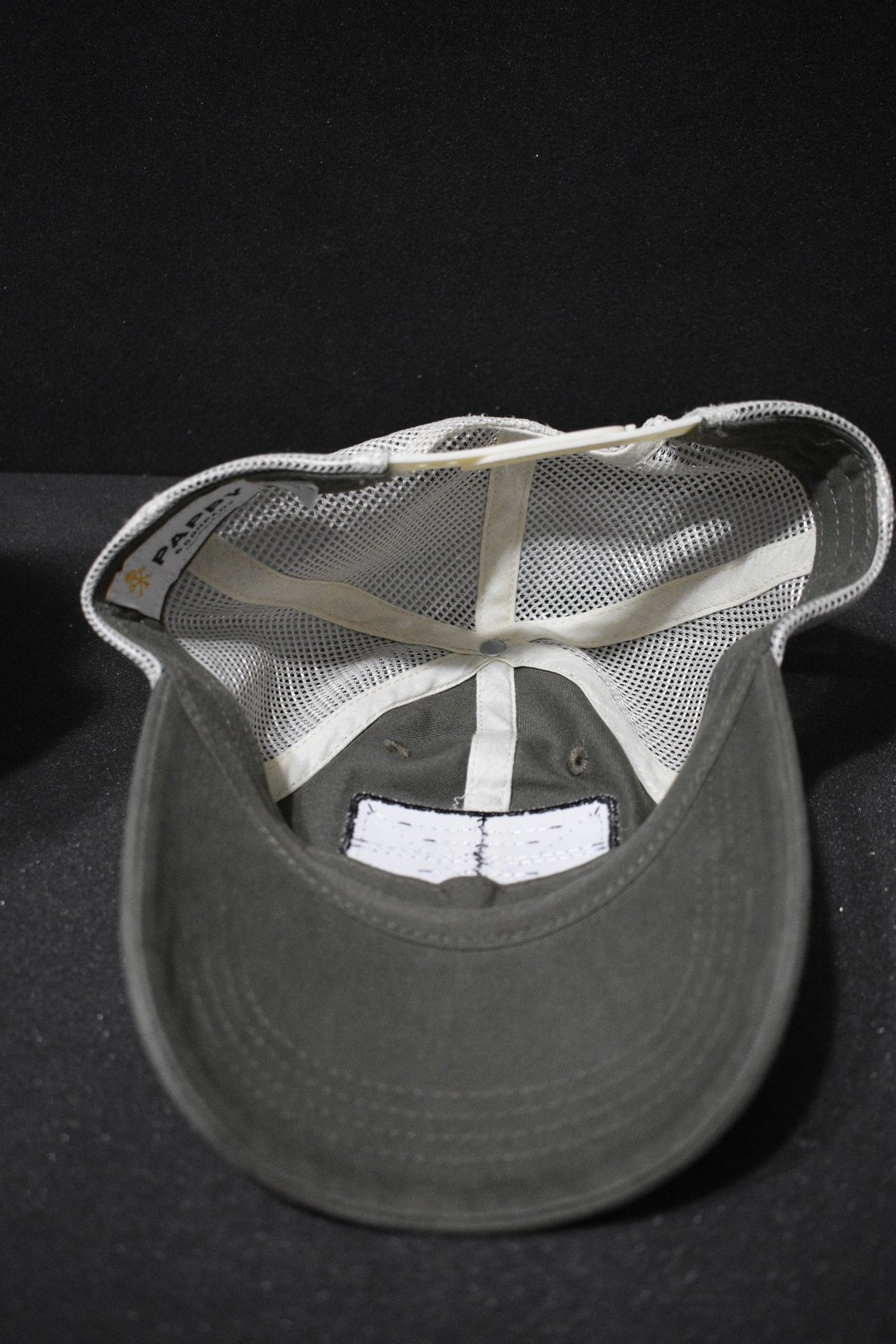 Old Rip Van Winkle Distillery Pappy & Co Trucker Hat Cap Gray White Adjustable