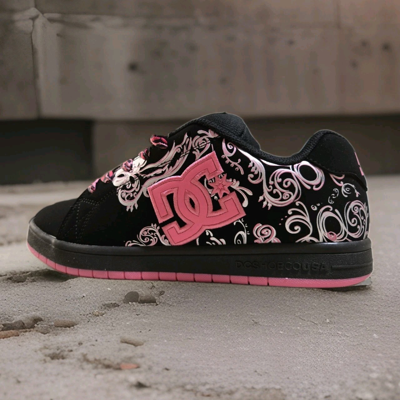Women’s DC Gaveler SE – Black/Pink/Leopard