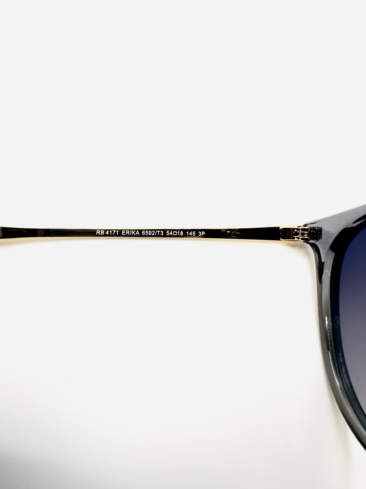 Ray Ban RB4171 Erika 54mm Unisex Polarized Sunglasses – Blue Gradient Lens