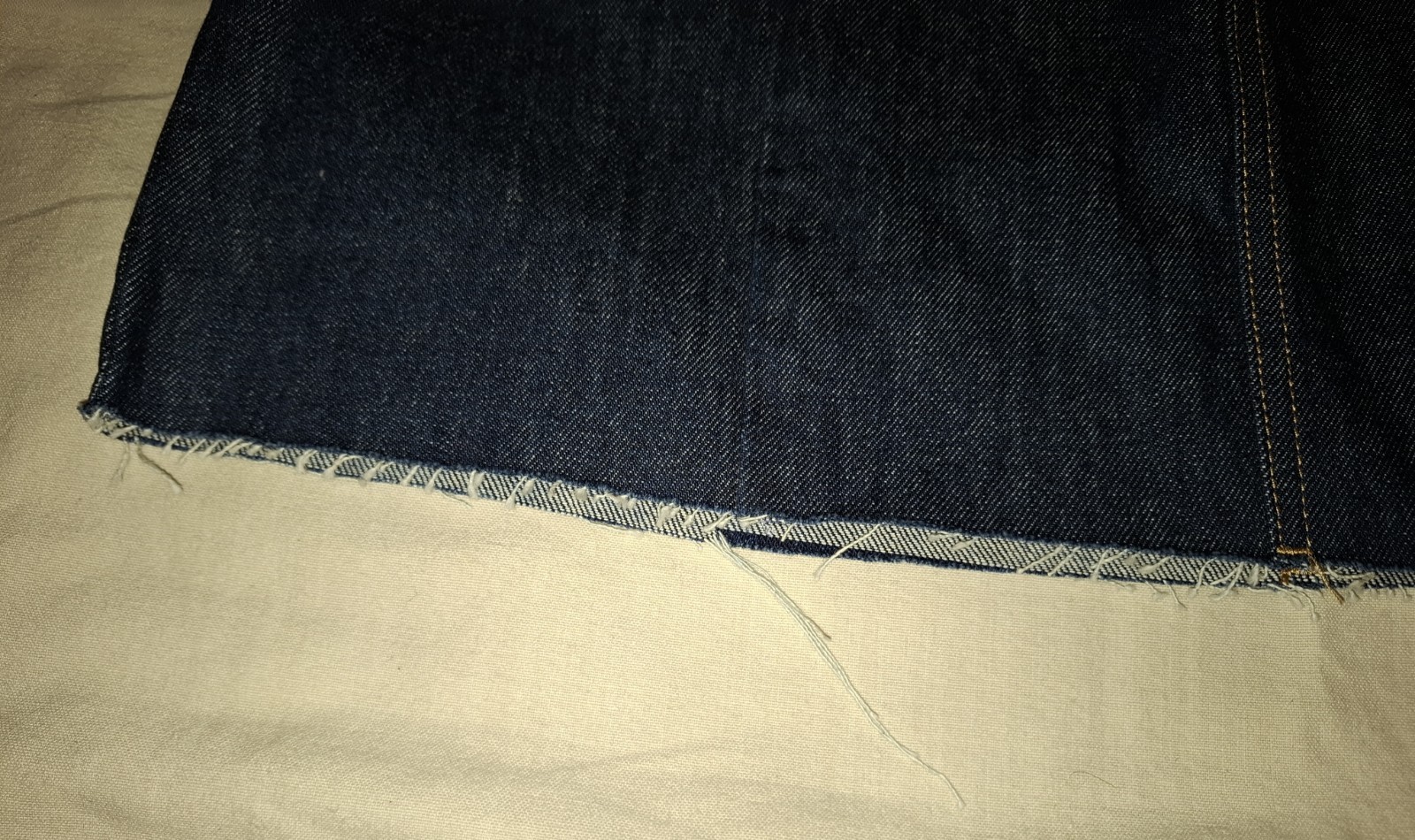 Next Ladies Size 12 Dark Blue Mini Denim Skirt Mid Thigh Length