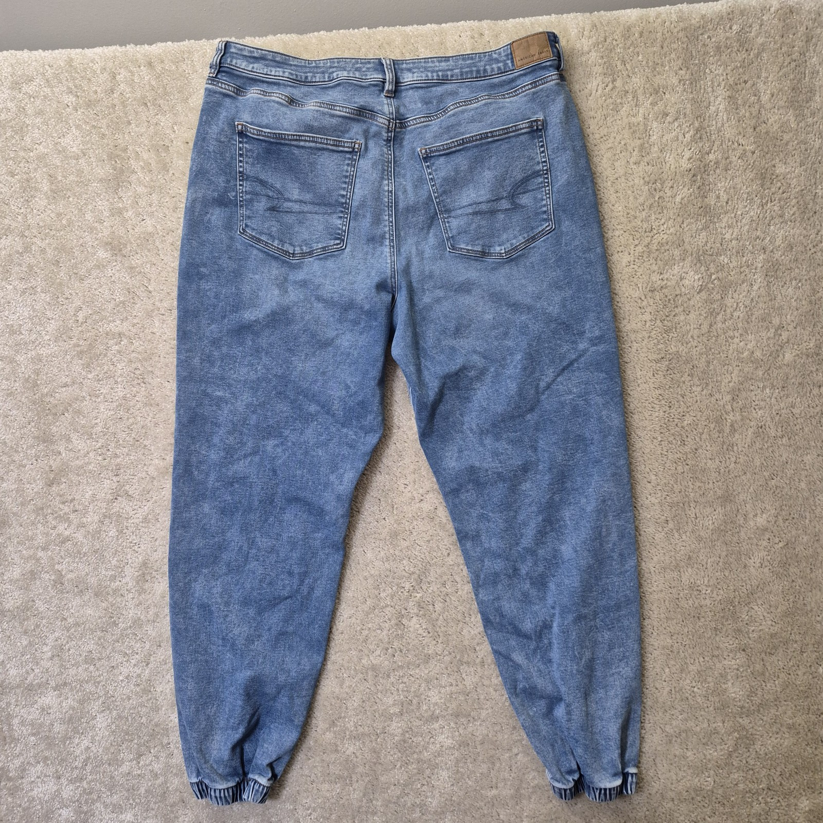 American Eagle Jeans Cozy Next Level Stretch Mom Jogger 20 Tall Lined Stretch