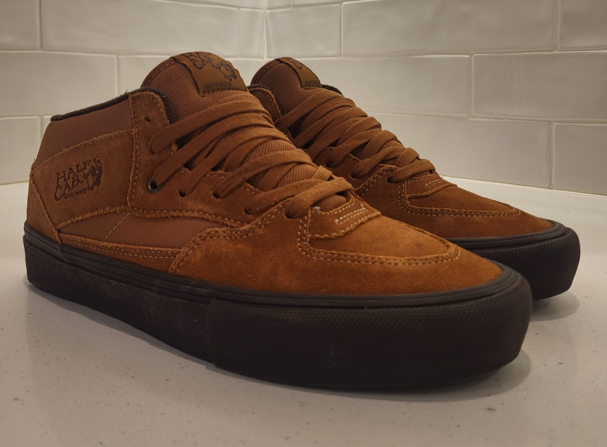 Vans Skate Half Cab Golden Brown Men’s size 9 Spitfire BAKER FA Anti Hero