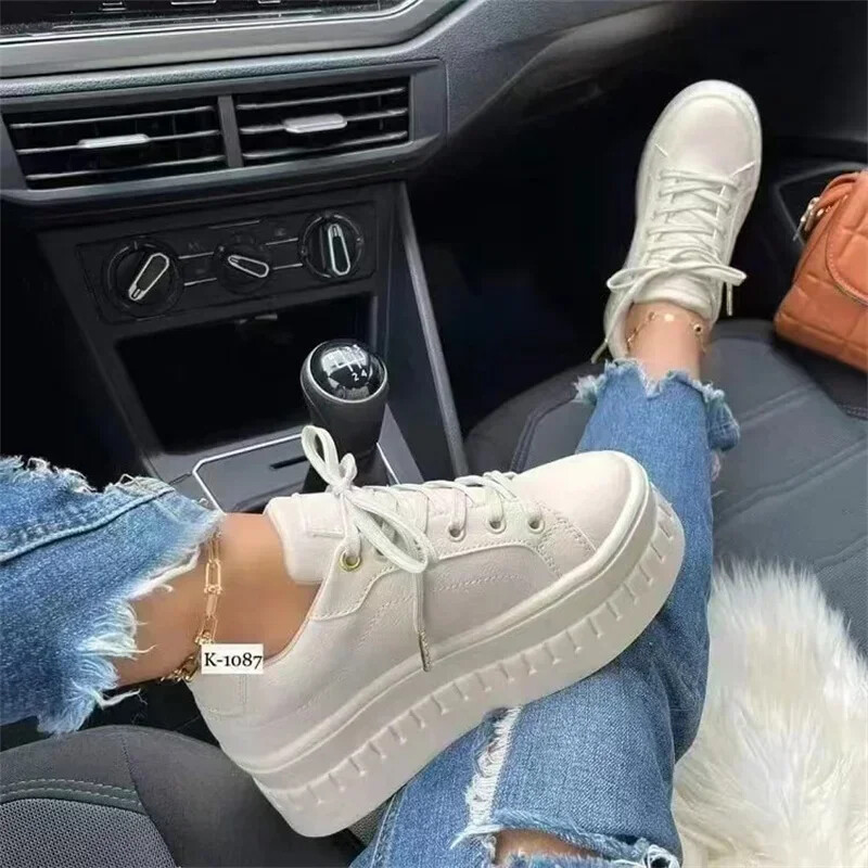 New Style Platform Shoes Woman Sneakers Fashion Ladies Trainers Baskets