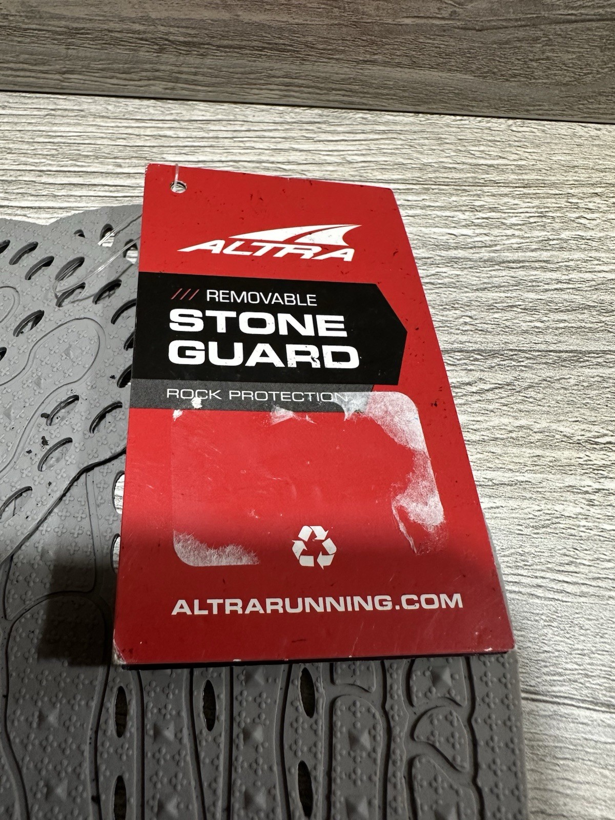 Altra Removable Stone Guard Insoles Women’s 8.5 Men’s 10.5 New