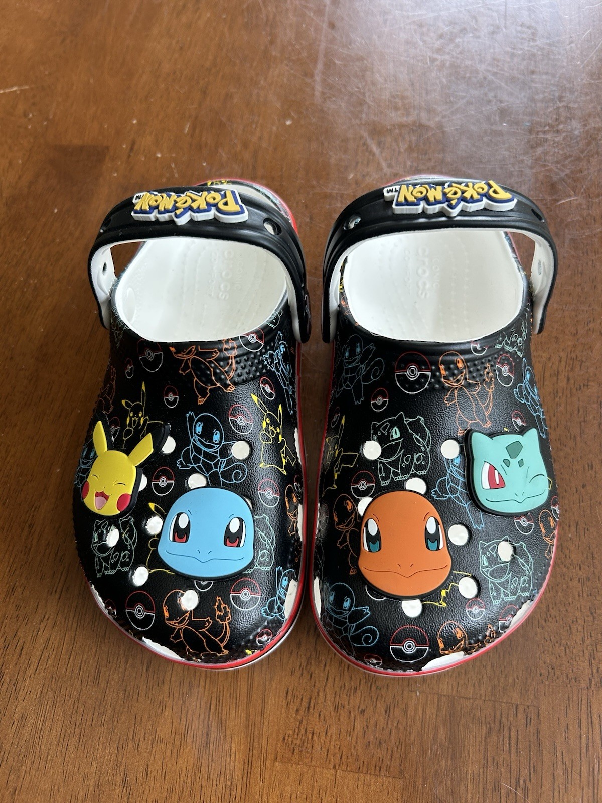 Crocs Kids’ Pokemon Classic Clogs Multi Color Size C11 Brand New No Tags/box