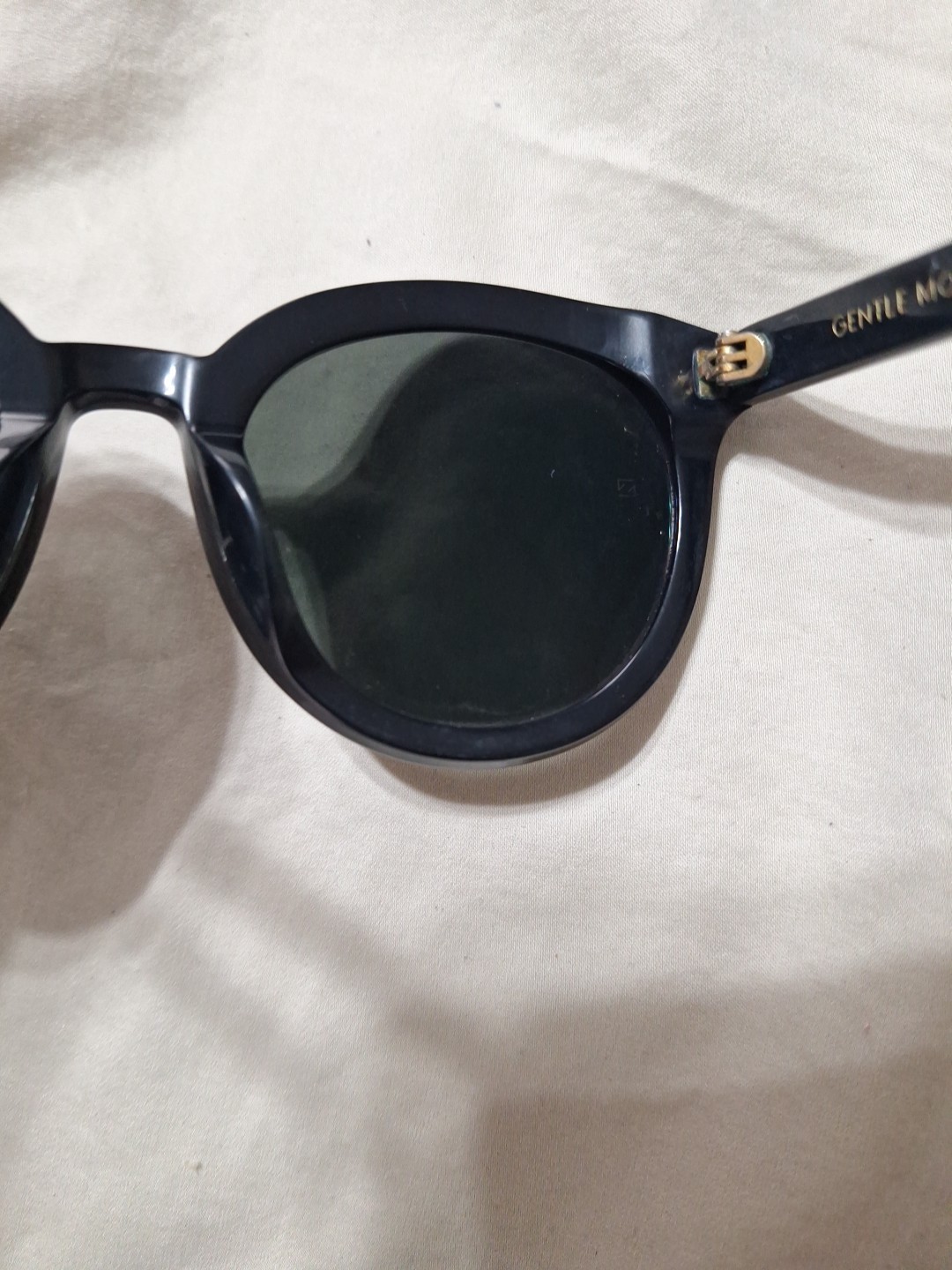 GENTLE MONSTER FLATBA BLACK PETER Black *Scratches on lens Japan