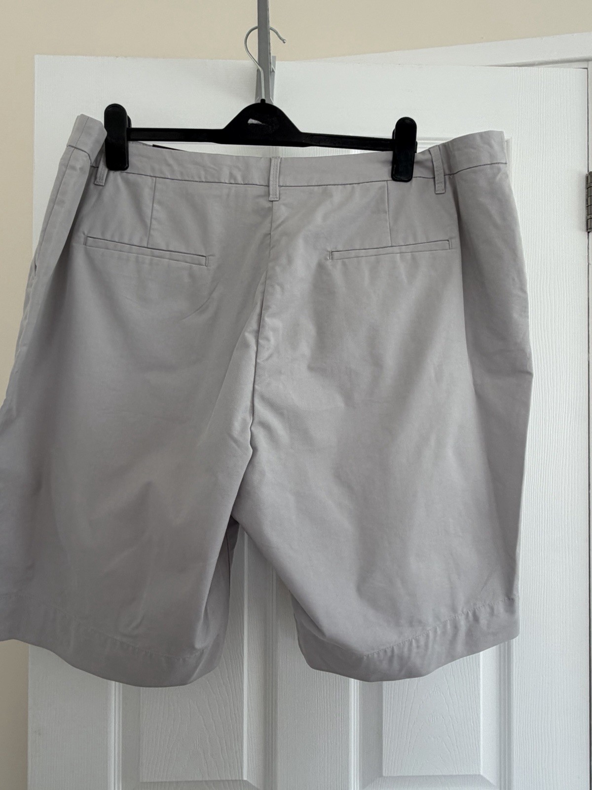 BNWT 2 Pairs Plus Size 24 M&S Knee length Shorts In Black And Grey