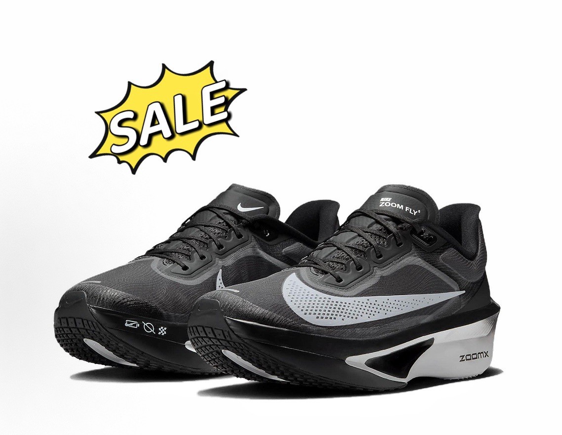 Nike Zoom Fly 6 Black Light Smoke Grey FN8454-001 Men’s Size 8-13