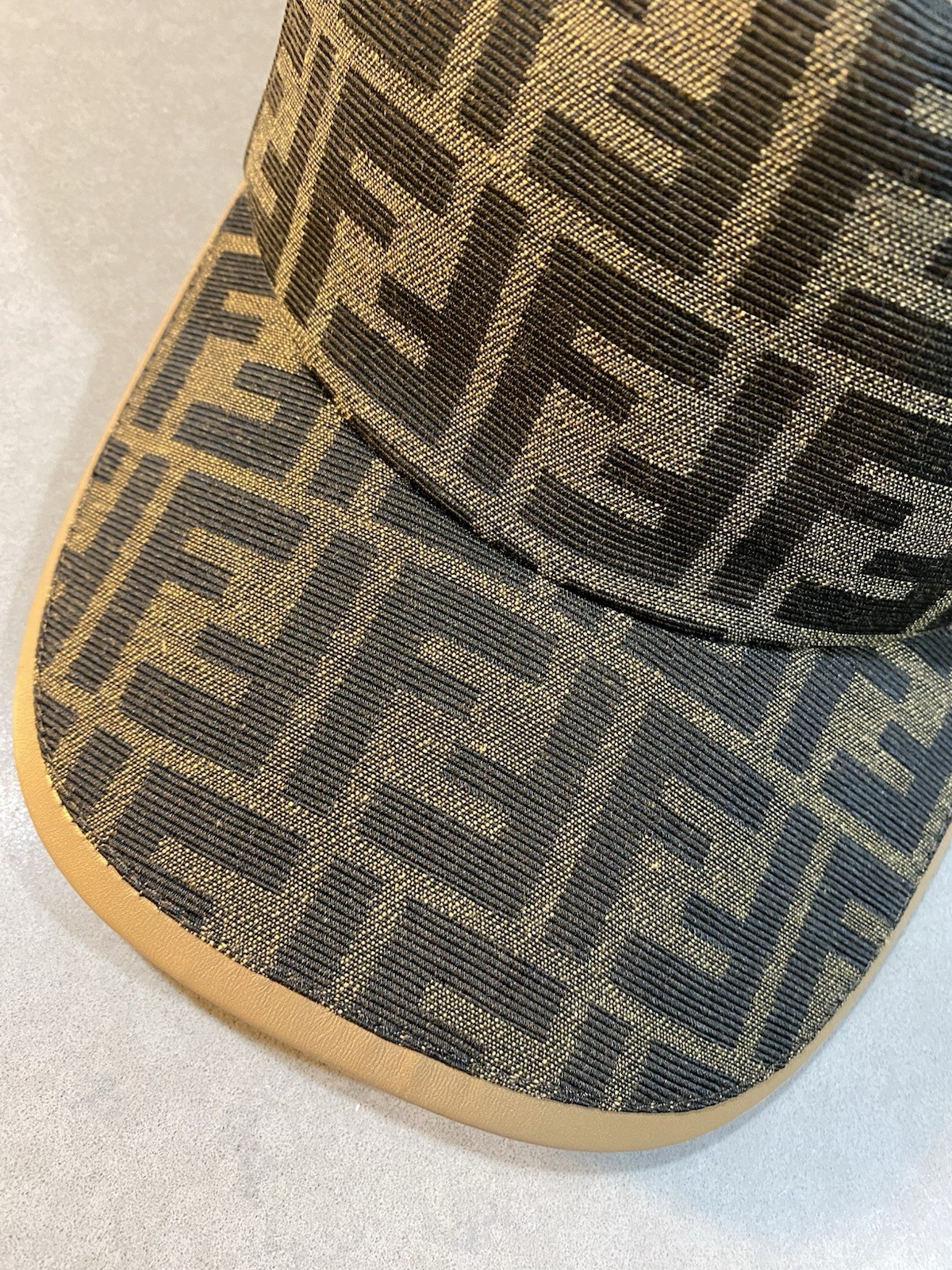 Fendi FF Jacquard Baseball Cap! Original Receipt!
