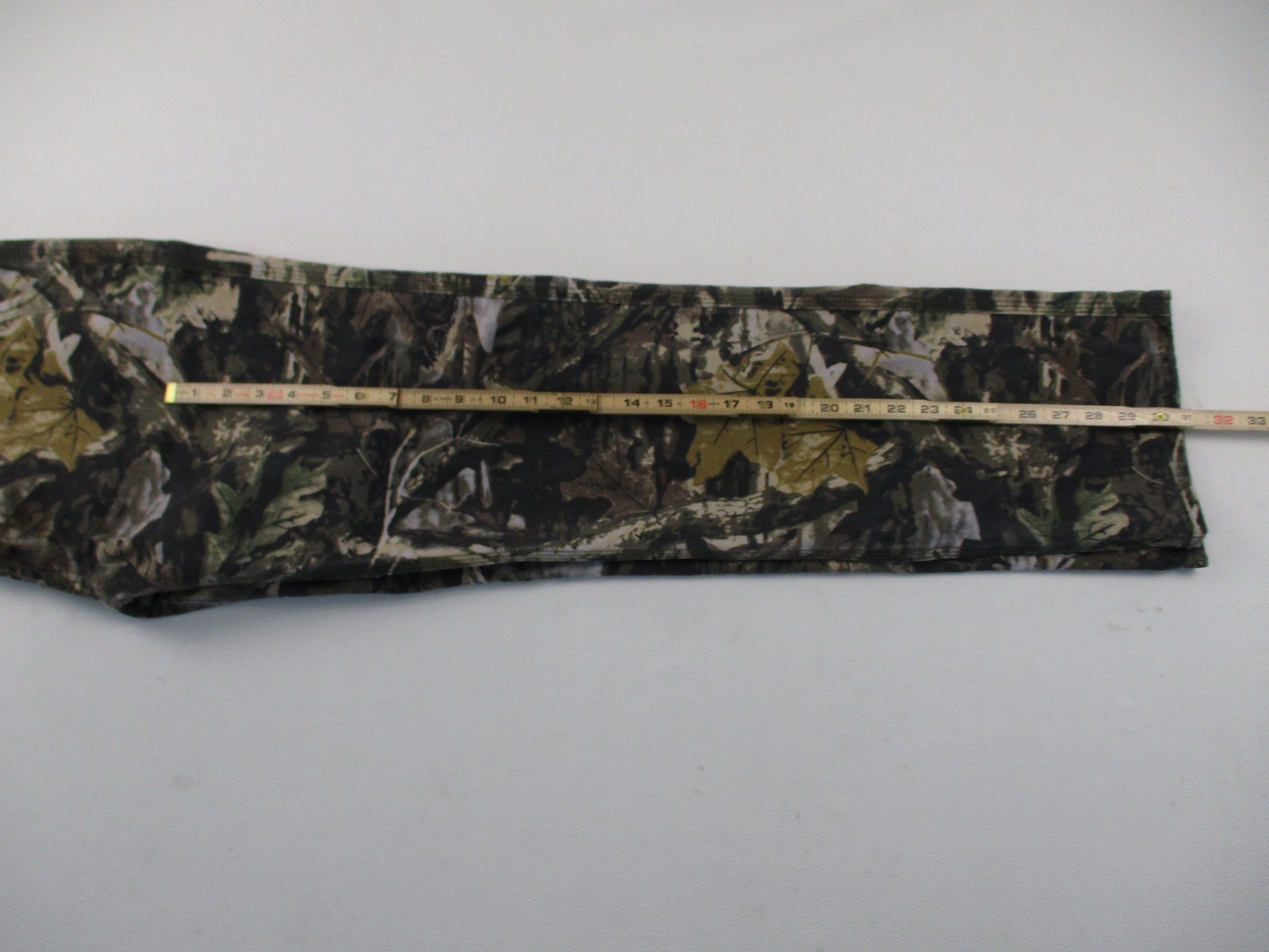 MNML Pants Mens Size 34 Y2K Green Camo Straight Leg Cotton Army 34×32