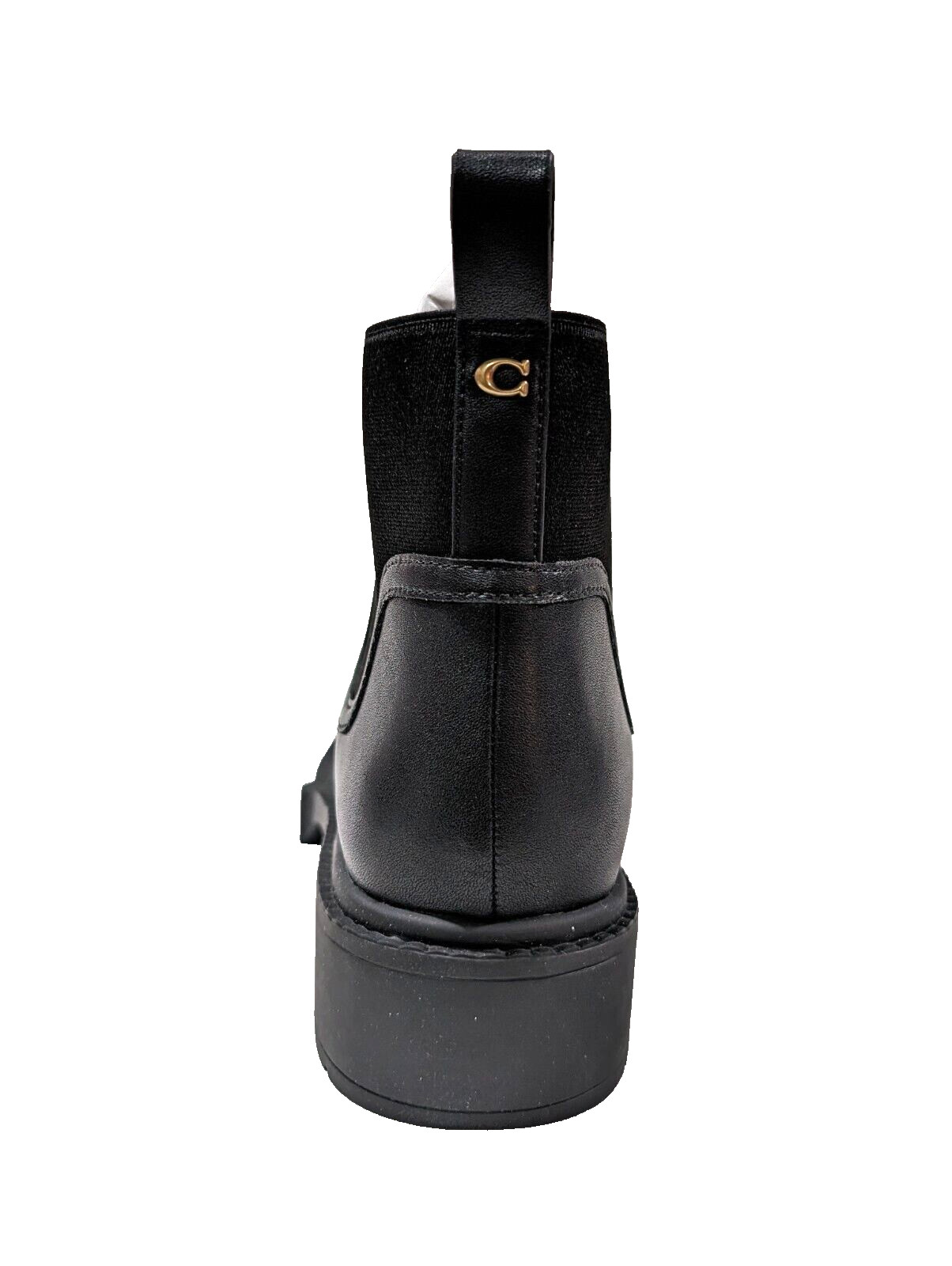 Coach Women’s Lenora Black Leather Booties (CO501) Size 7 NWB