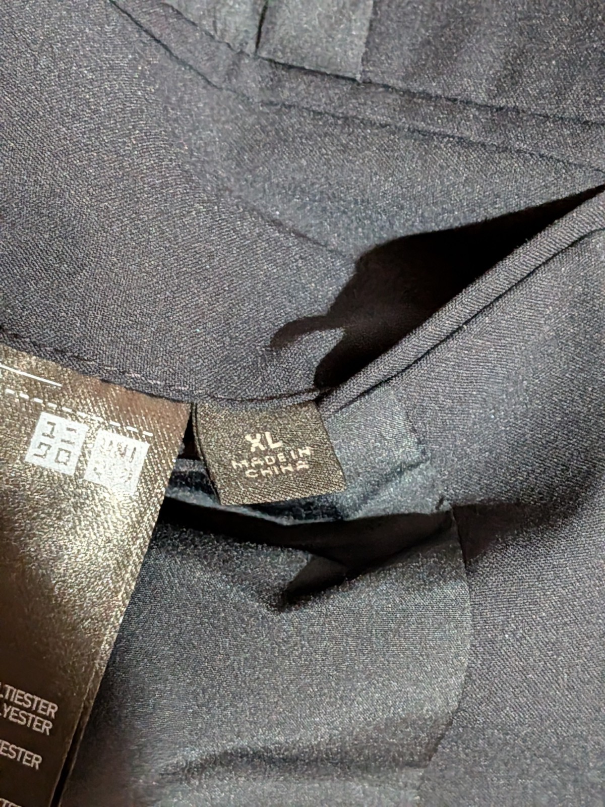 Uniqlo Men’s Navy Blue Unstructured Stretch Sport Coat Blazer Size XL or 46R