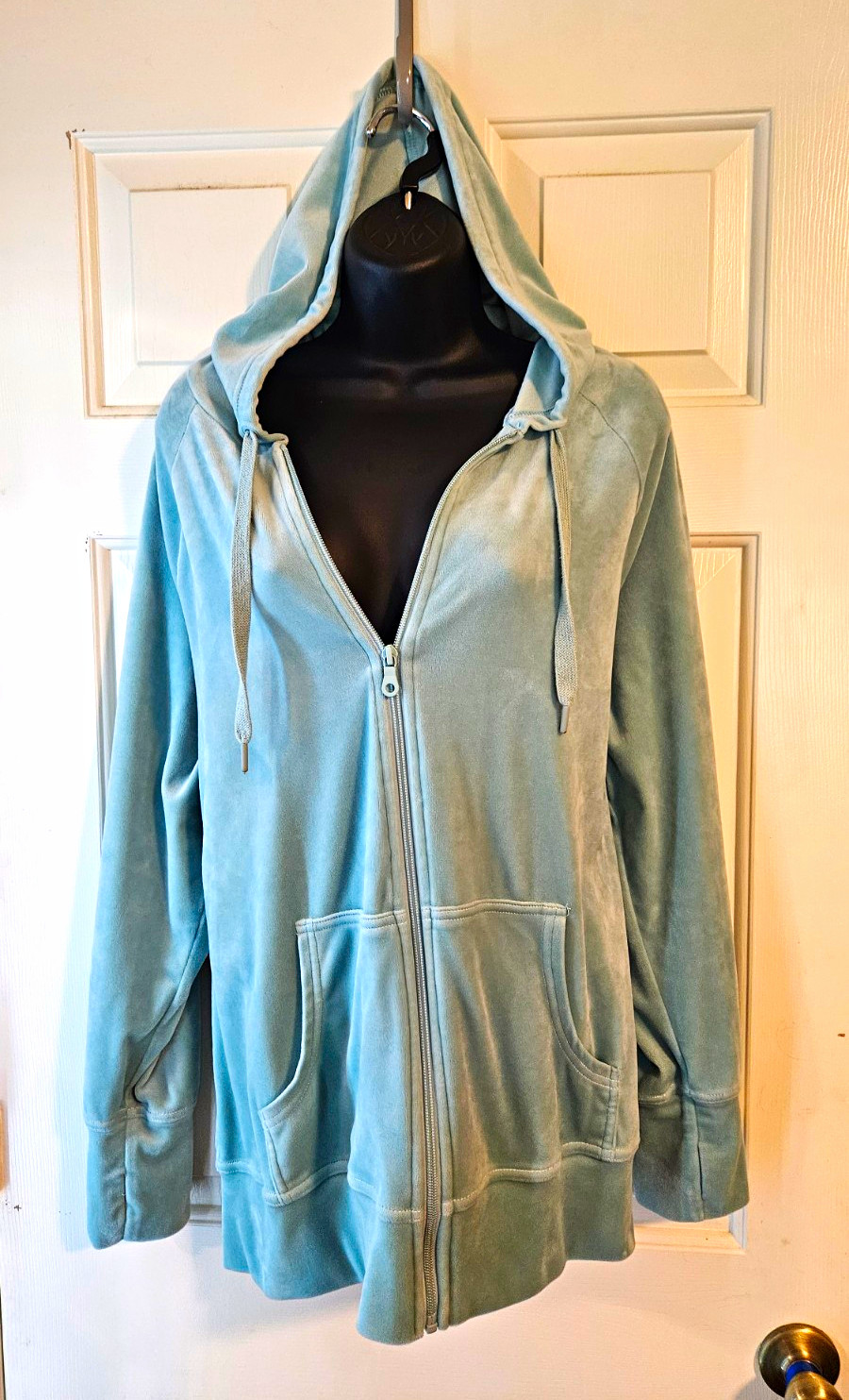 Offline Blue Oversized Jacket Relaxed Fit Size Medium (Fits XL)
