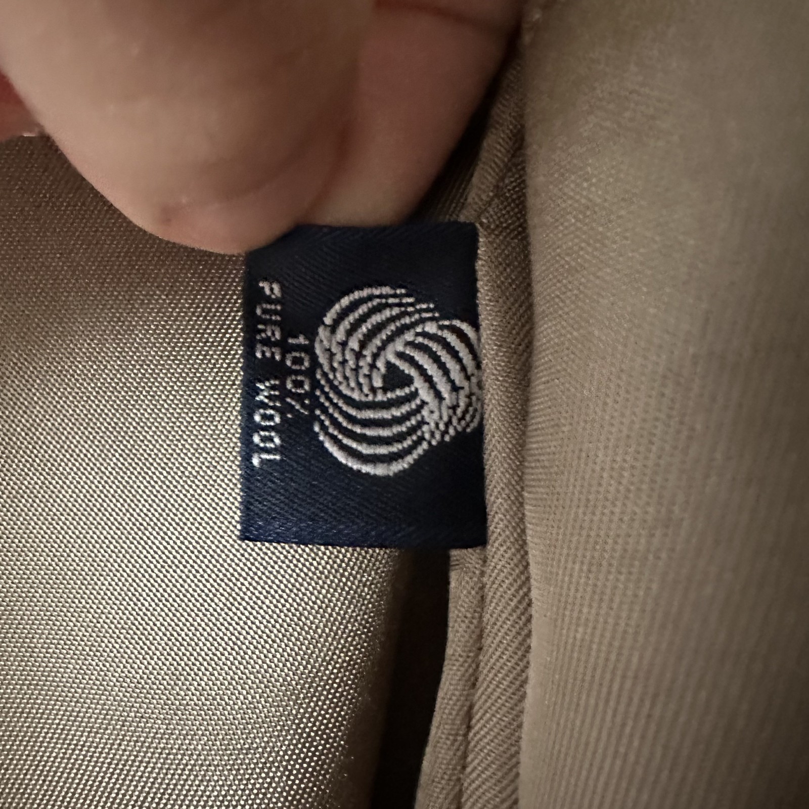 Daniel Hechter Suit Mens 38R Tan 2 Button 100% Wool Pants 34×30 Pleated Canvased