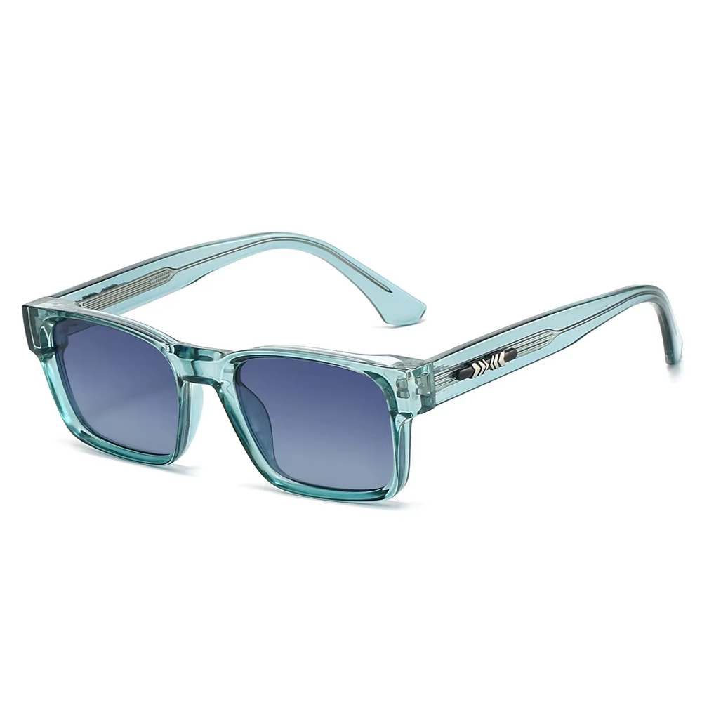 Quality Square Polarized Sunglasses Men Metal Core UV400 Unisex Sun Glasses Trav
