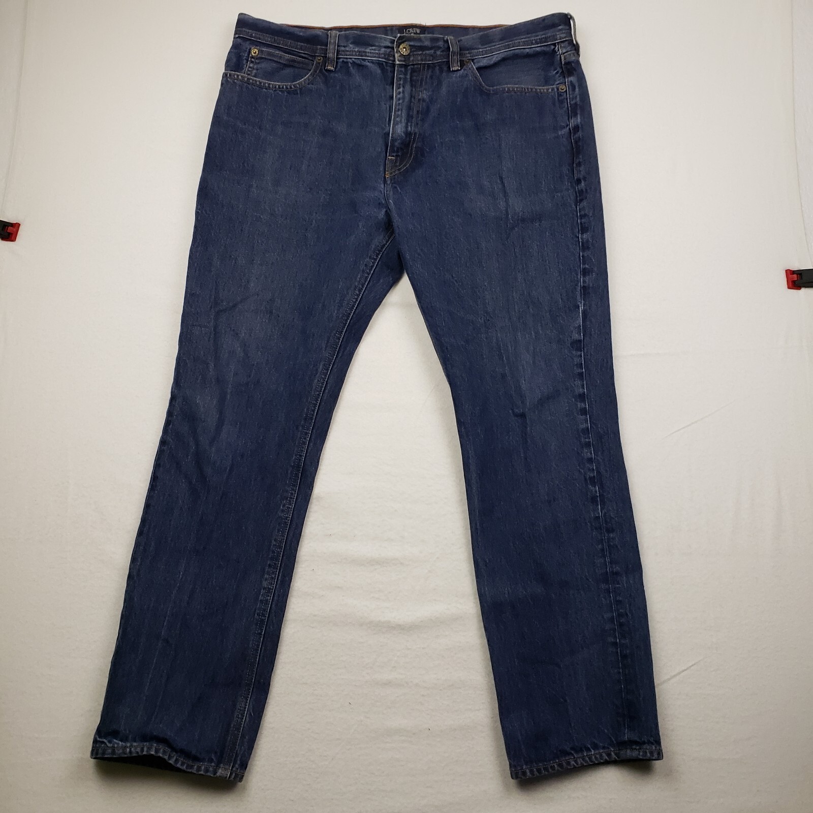 J Crew The Sutton Men 36×30 blue denim jeans dark wash cotton